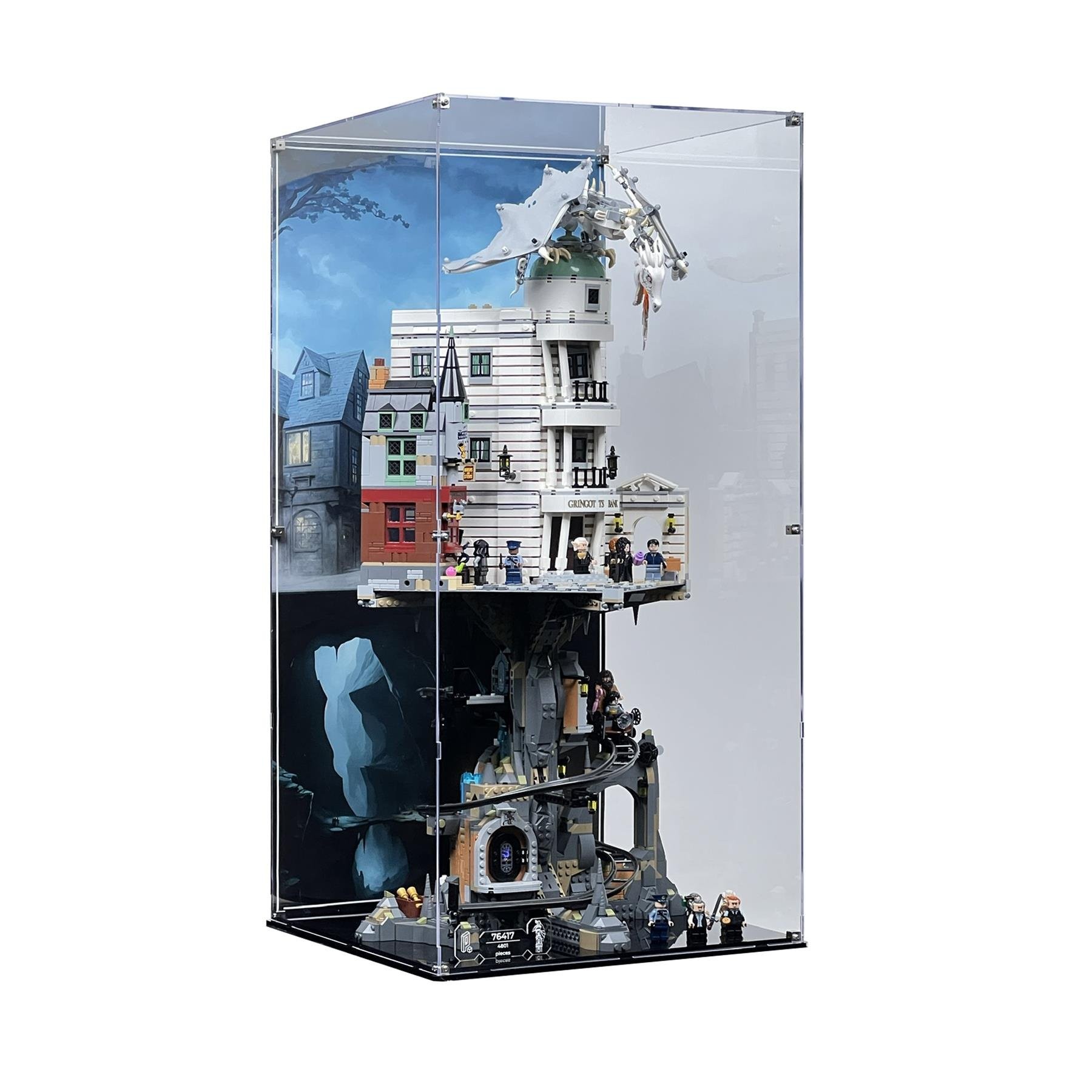 Display Case for LEGO® Harry Potter: Gringotts™ Wizarding Bank – Collector's Edition (76417)