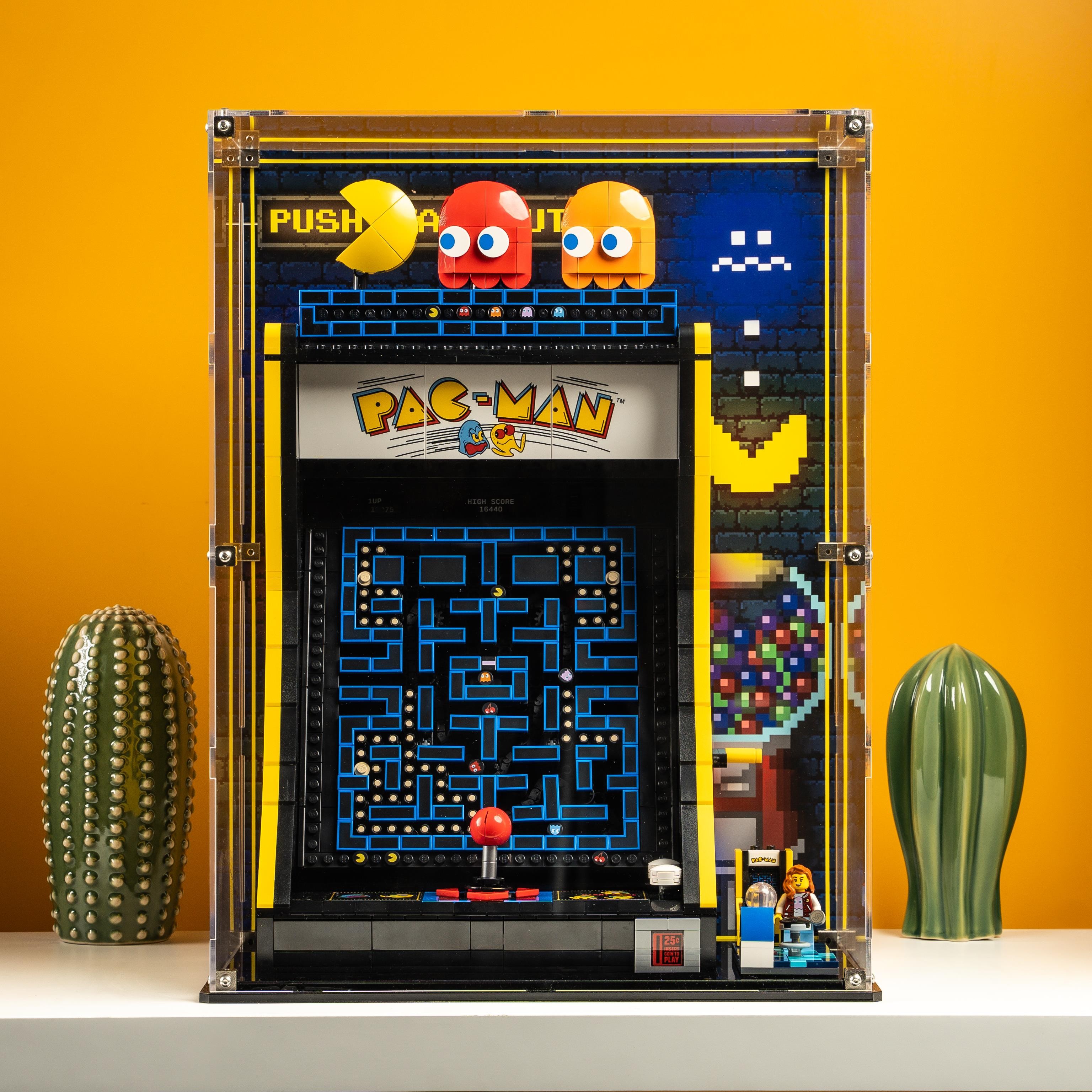 Display Case for LEGO® Icons: Pac-Man Game Console (10323)