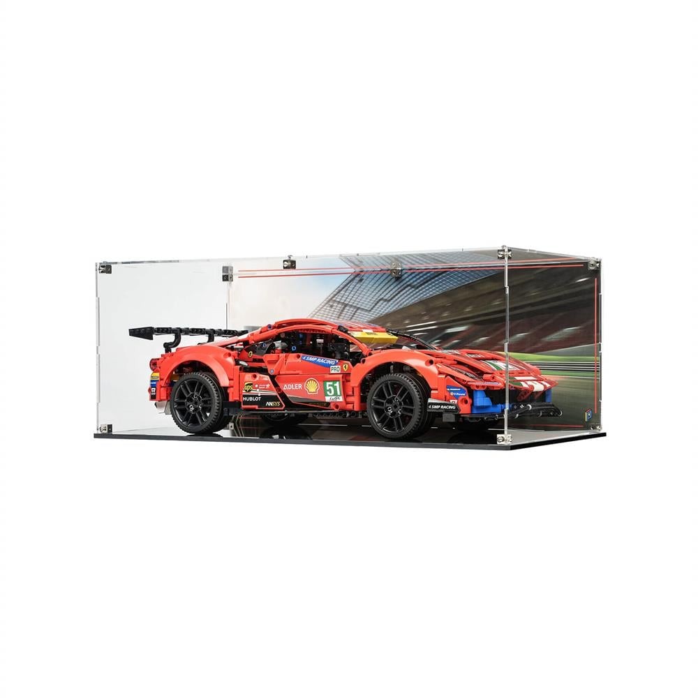 LEGO® Technic: Ferrari 488 GTE (42125) için Sergileme Vitrini