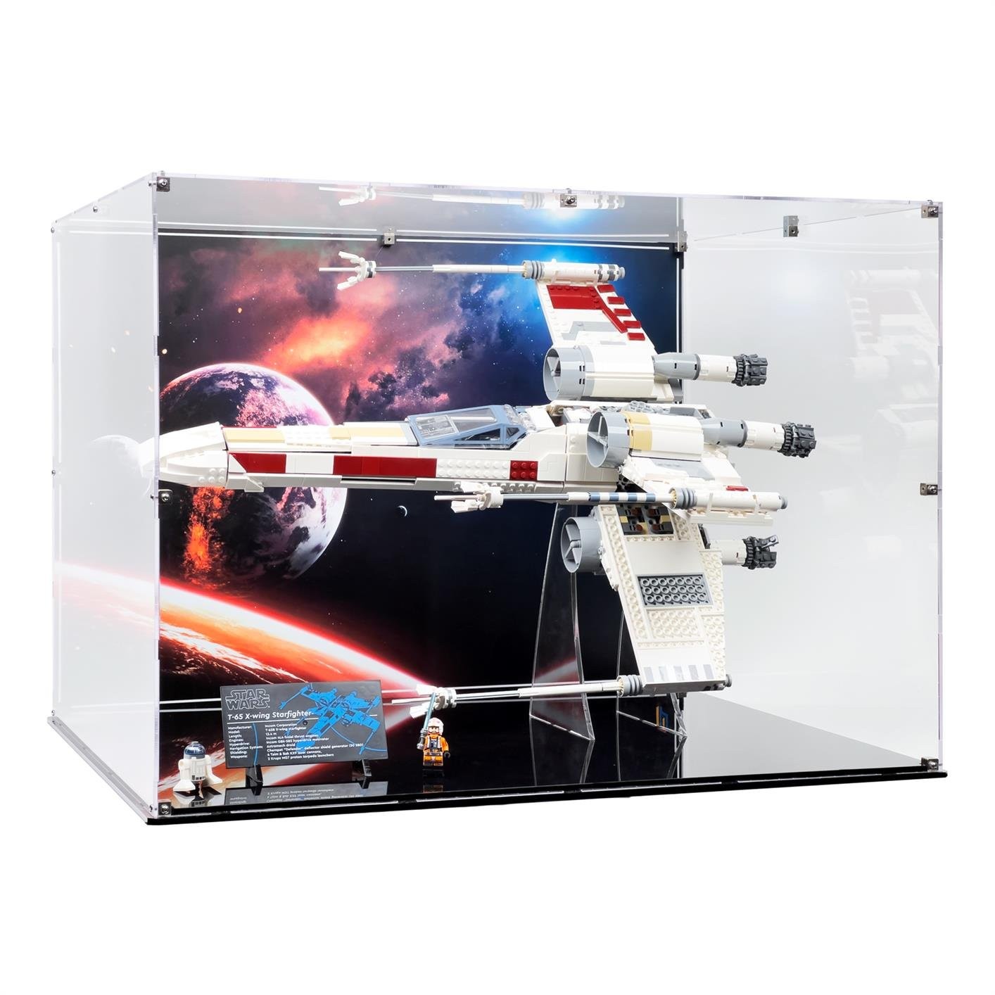 Display Case for LEGO® X-Wing Starfighter™ (75355)