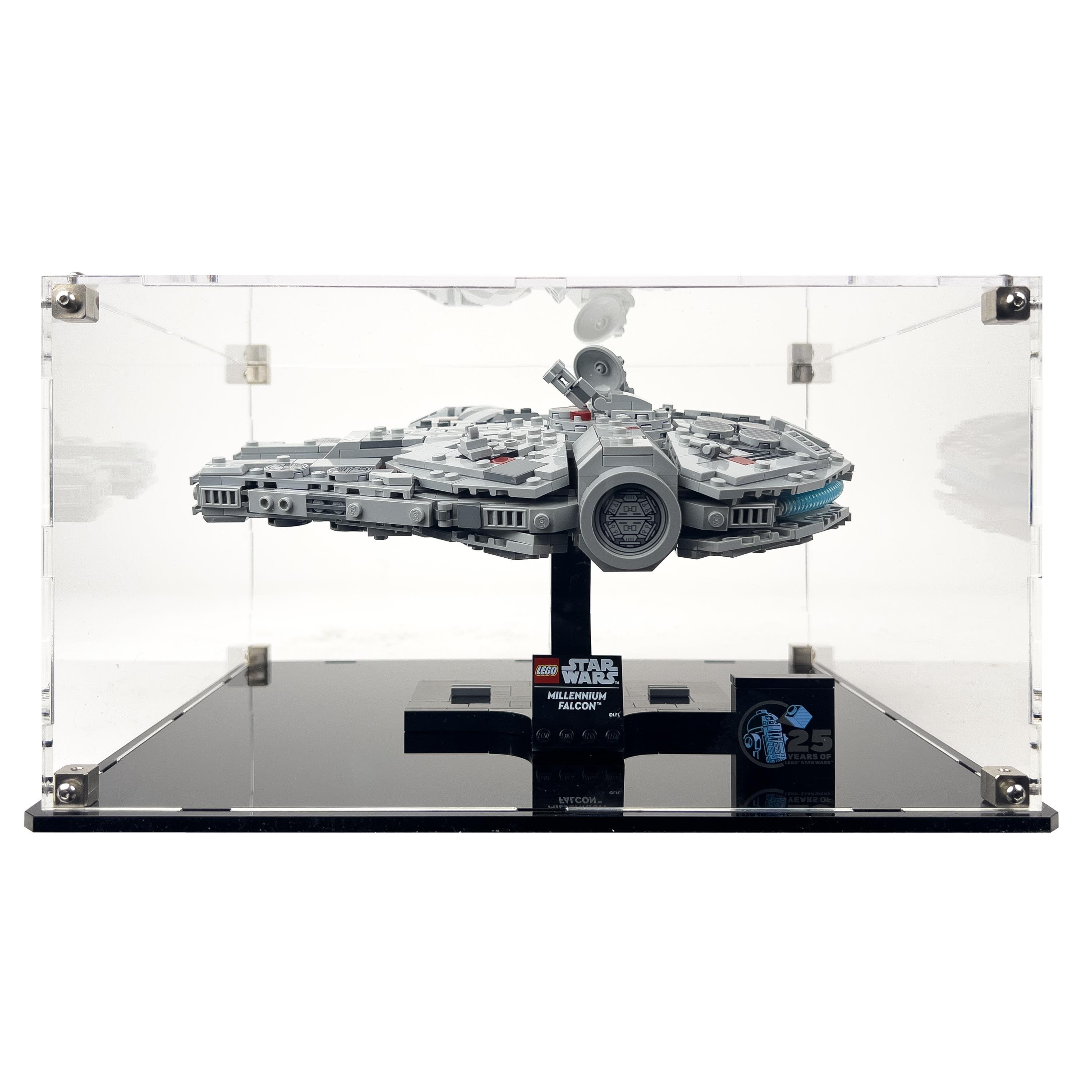 Display Case for LEGO® Star Wars™ 25th Year Midi Scale Millennium Falcon (75375)