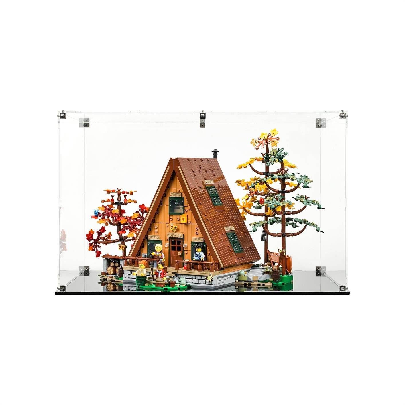 Display Case for LEGO® Ideas: A-Frame Cabin (21338)