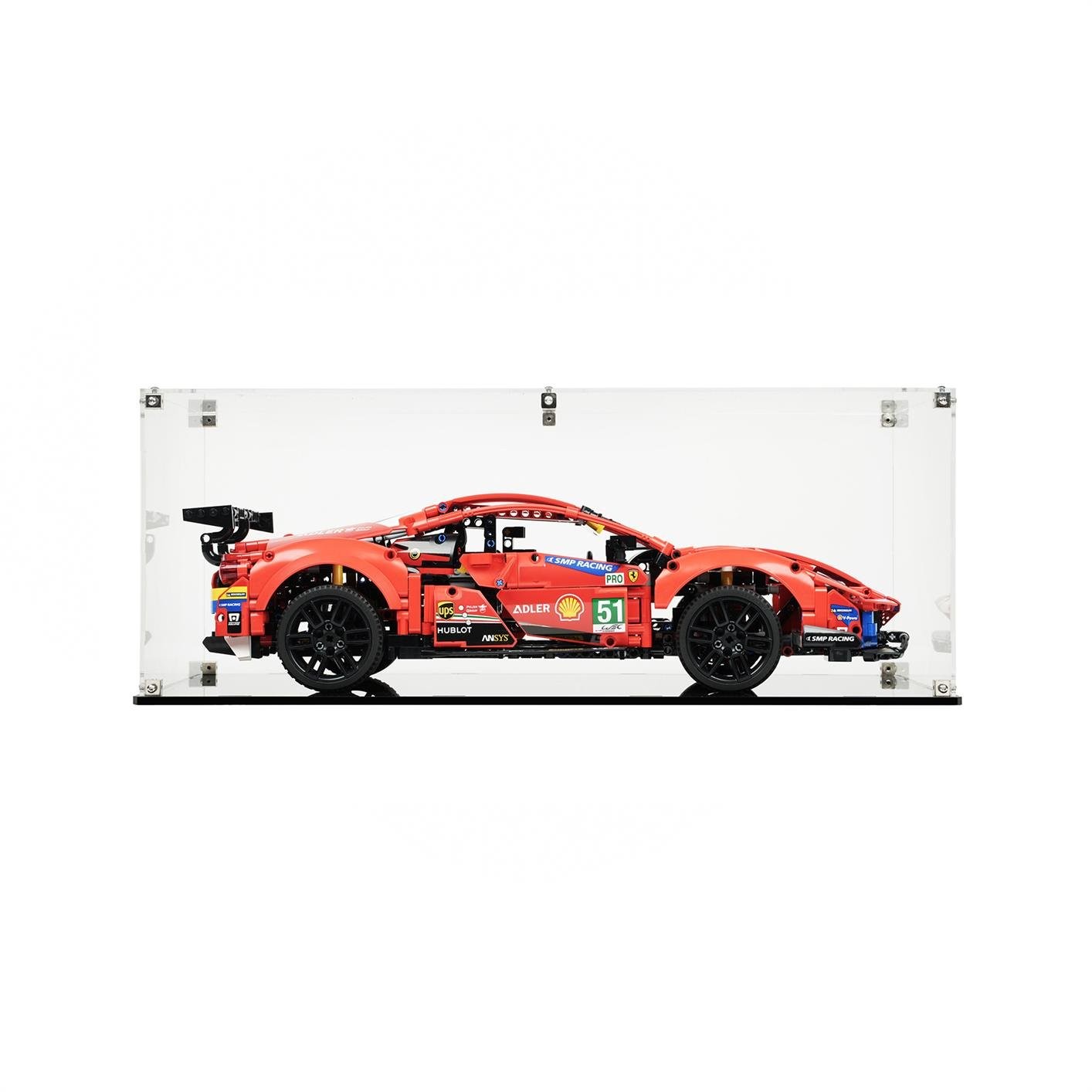 LEGO® Technic: Ferrari 488 GTE (42125) için Sergileme Vitrini