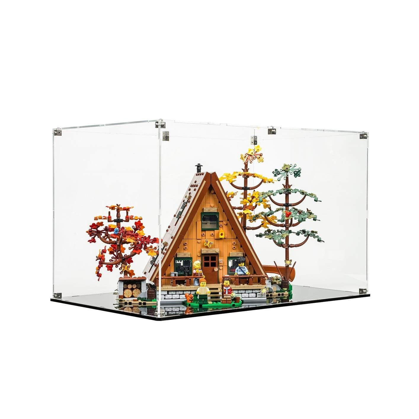 Display Case for LEGO® Ideas: A-Frame Cabin (21338)