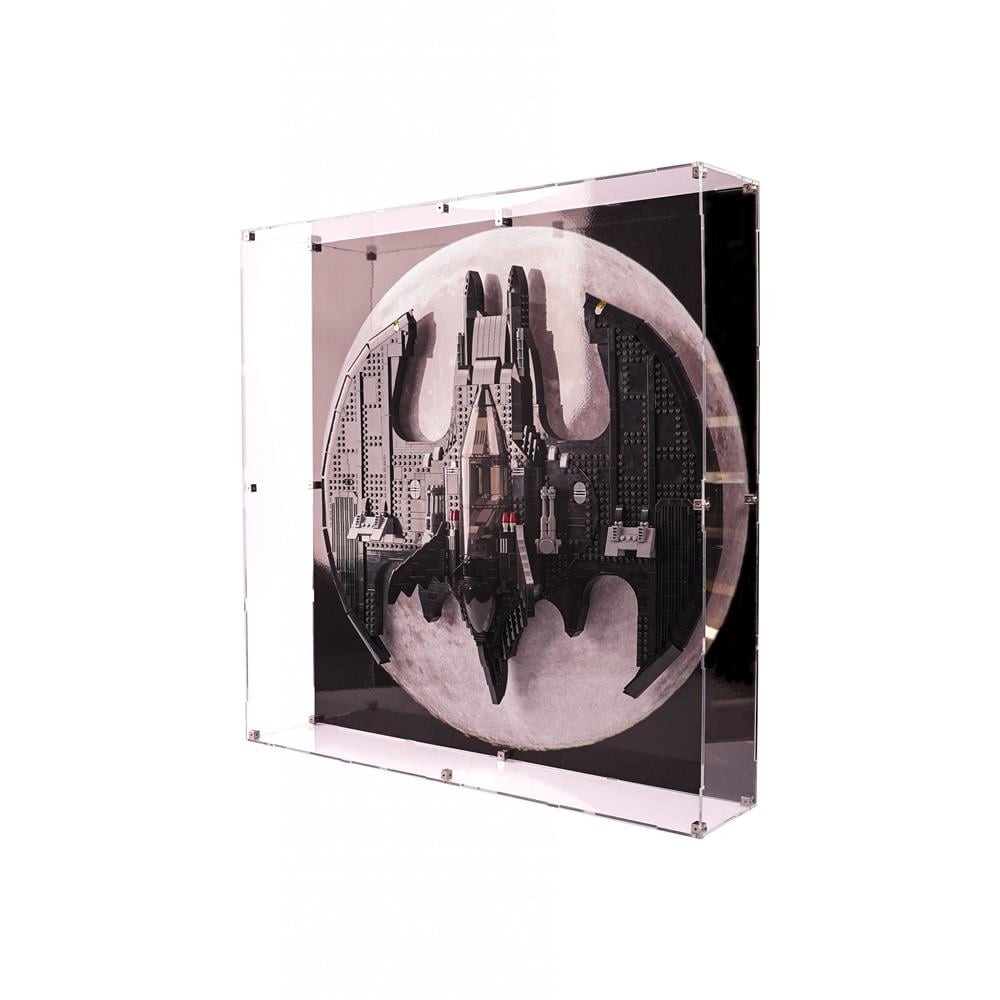 Wall-mounted Display Case for LEGO® DC: 1989 Batwing (76161)