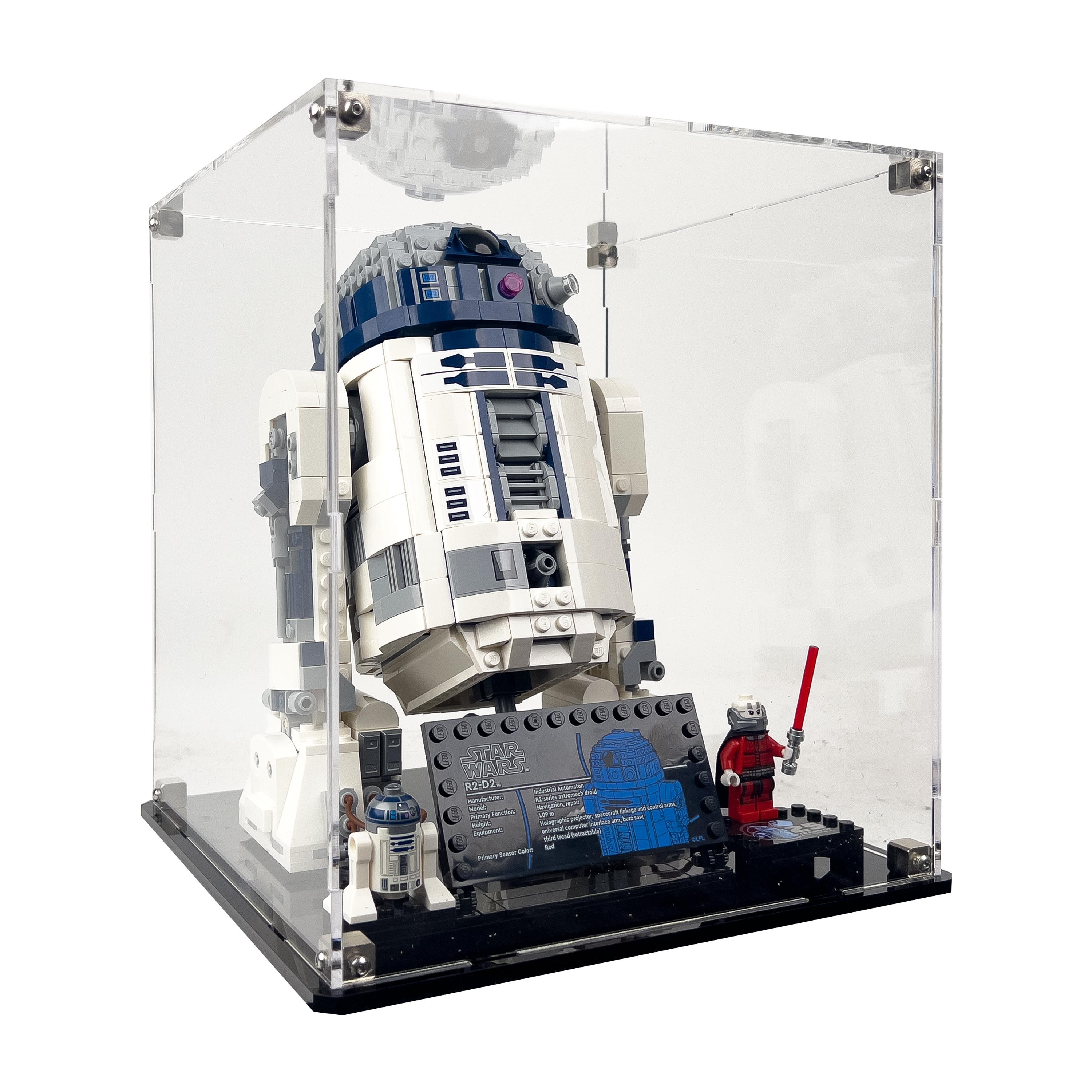 Display Case for LEGO® Star Wars™ 25th Year R2D2 (75379)