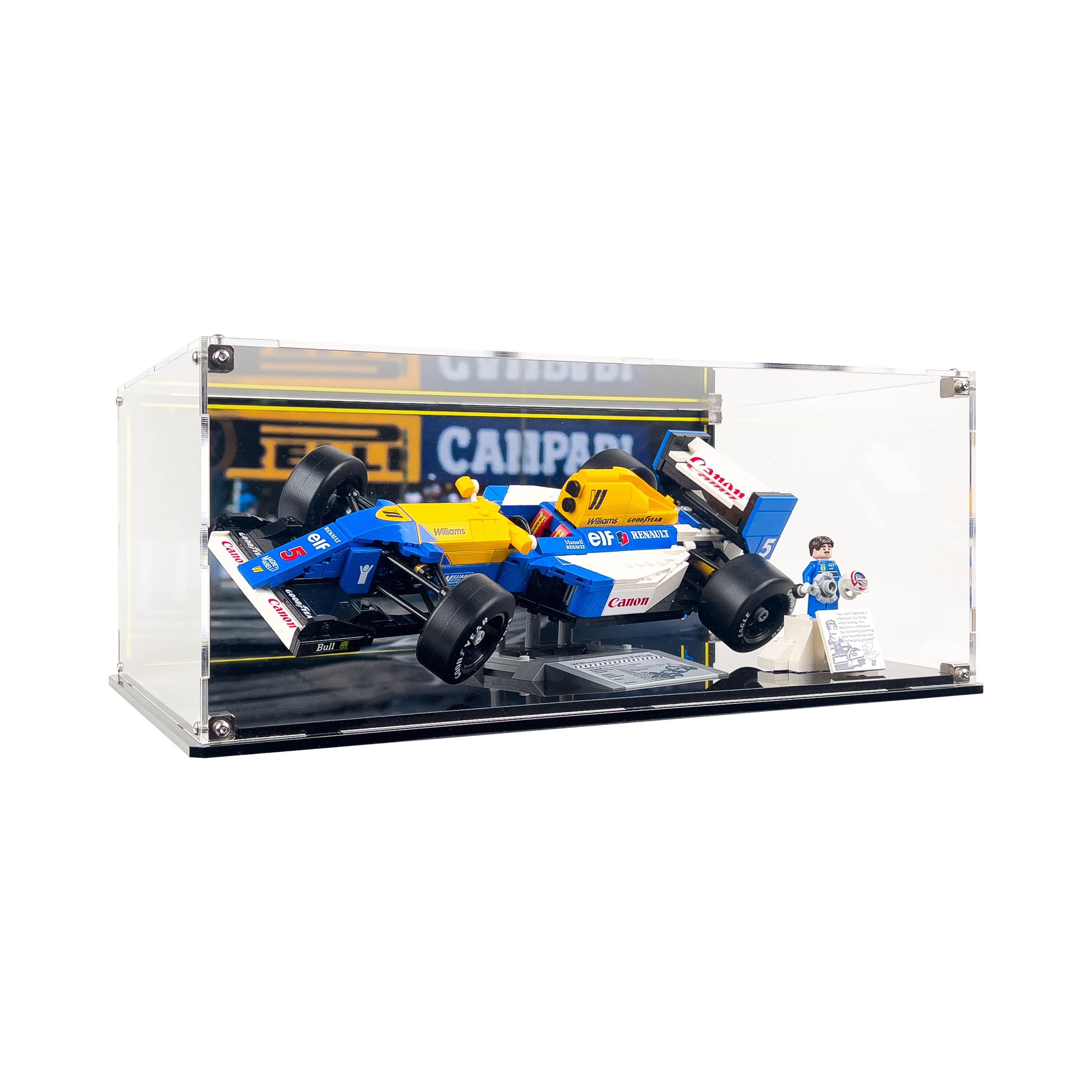 LEGO® Icons: Williams FW14B ve Nigel Mansell (10353) için Sergileme Vitrini