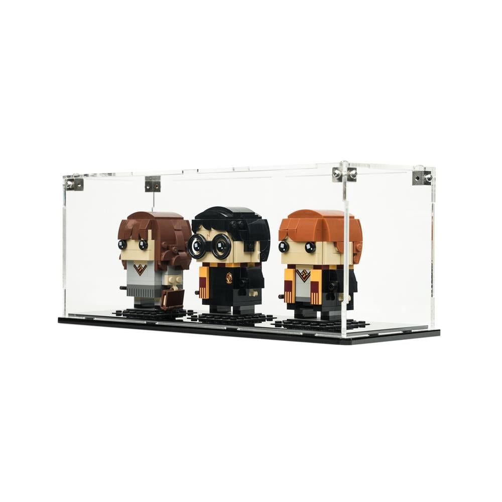 3-Piece Display Case for LEGO® BrickHeadz