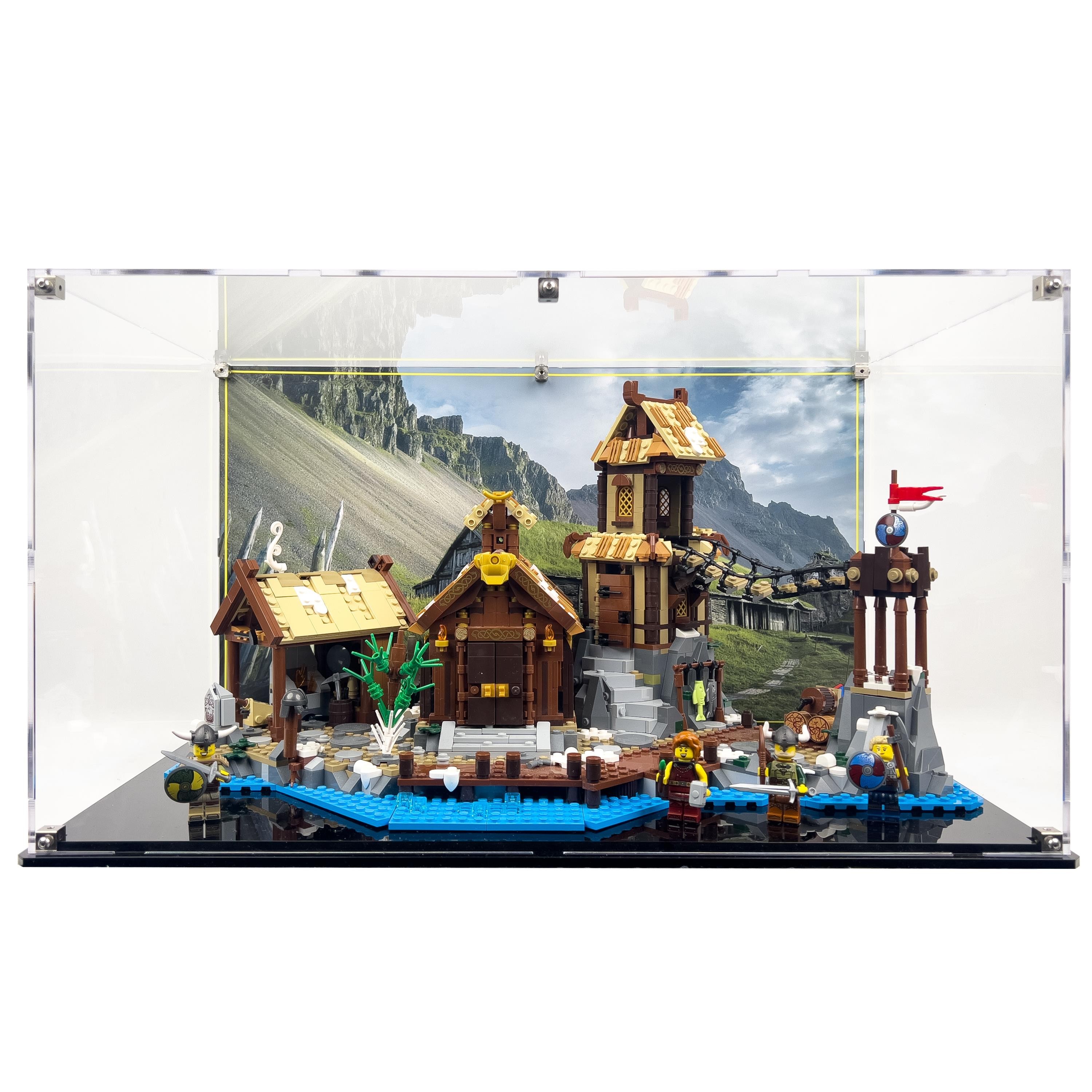 Display Case for LEGO® Ideas: Viking Village (21343)