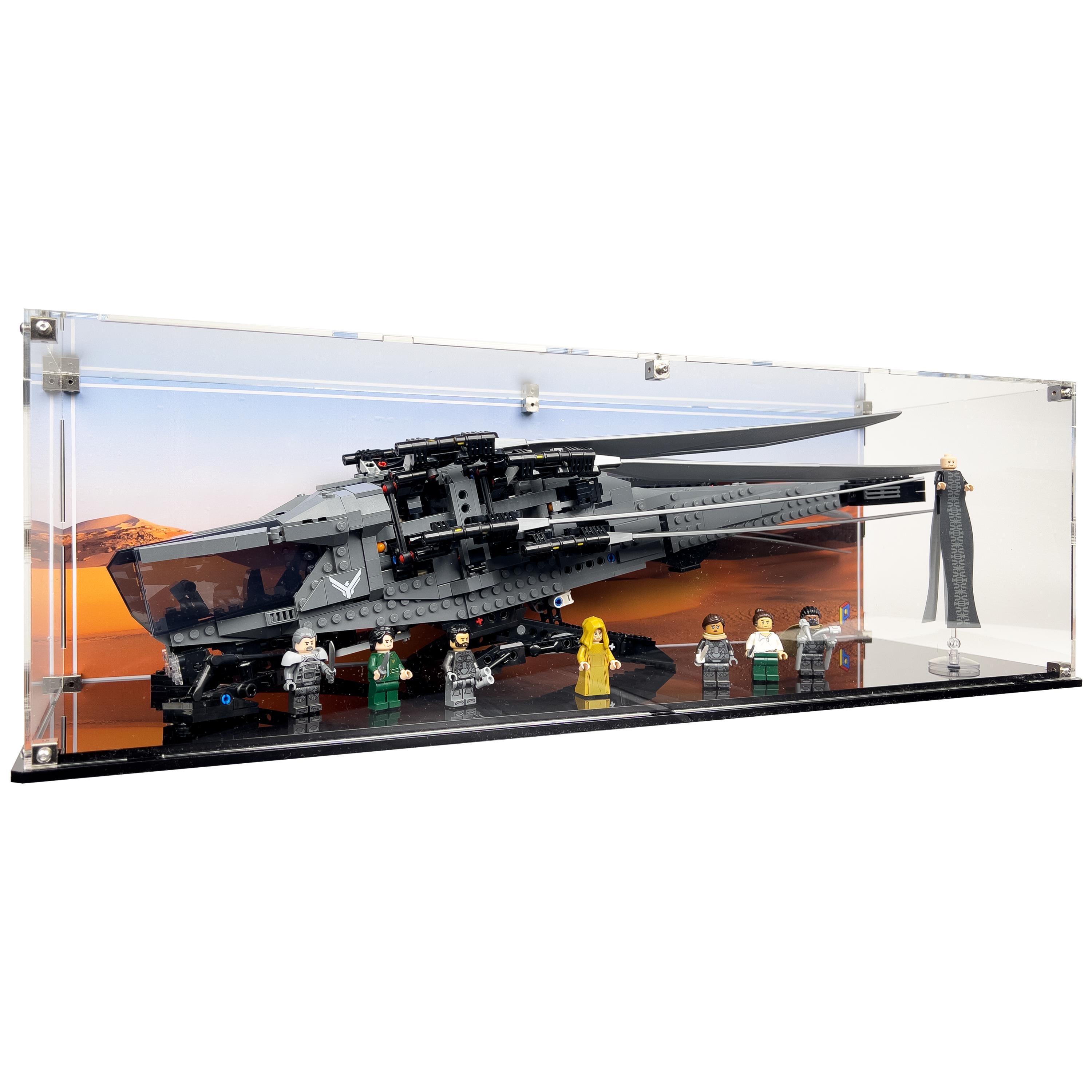 Display Case for LEGO® Icons: Dune Desert Planet Royal Ornithopter (10327)