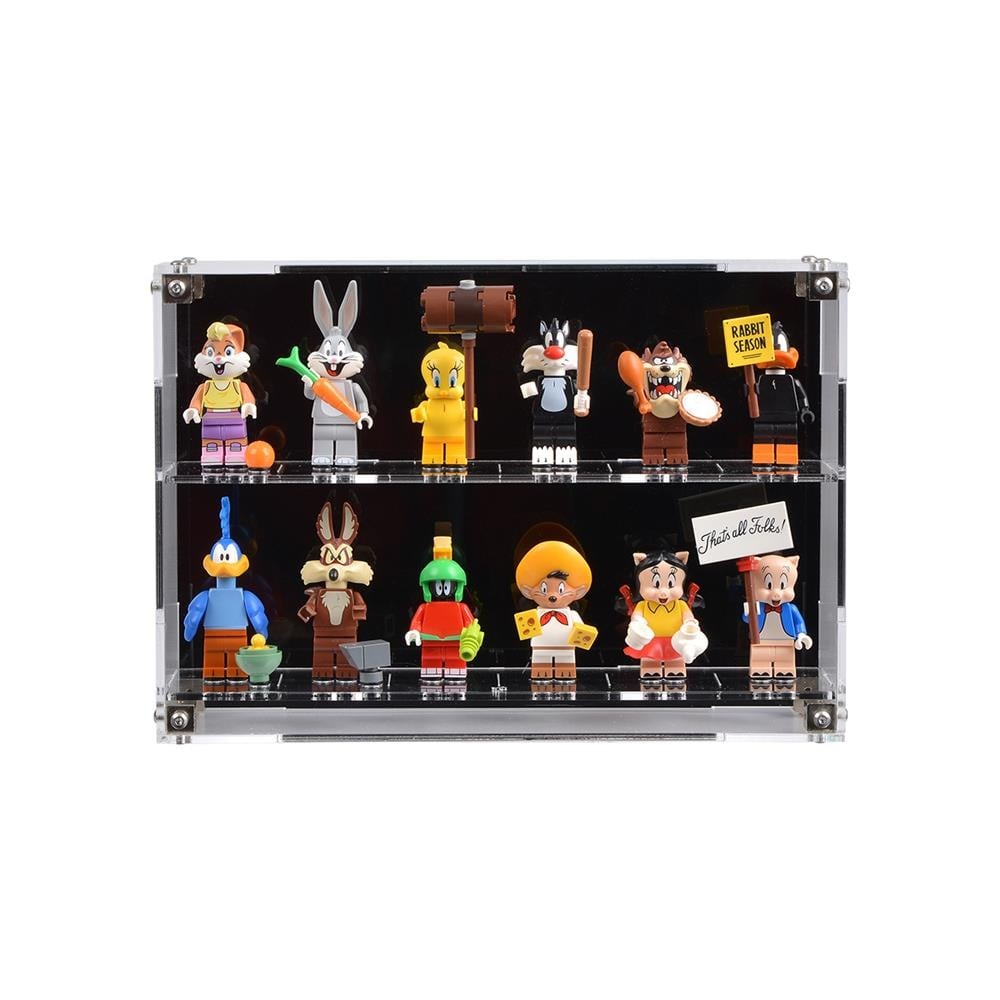 Wall Mounted Display Case for LEGO® Minifigures Looney Tunes­™ (71030)