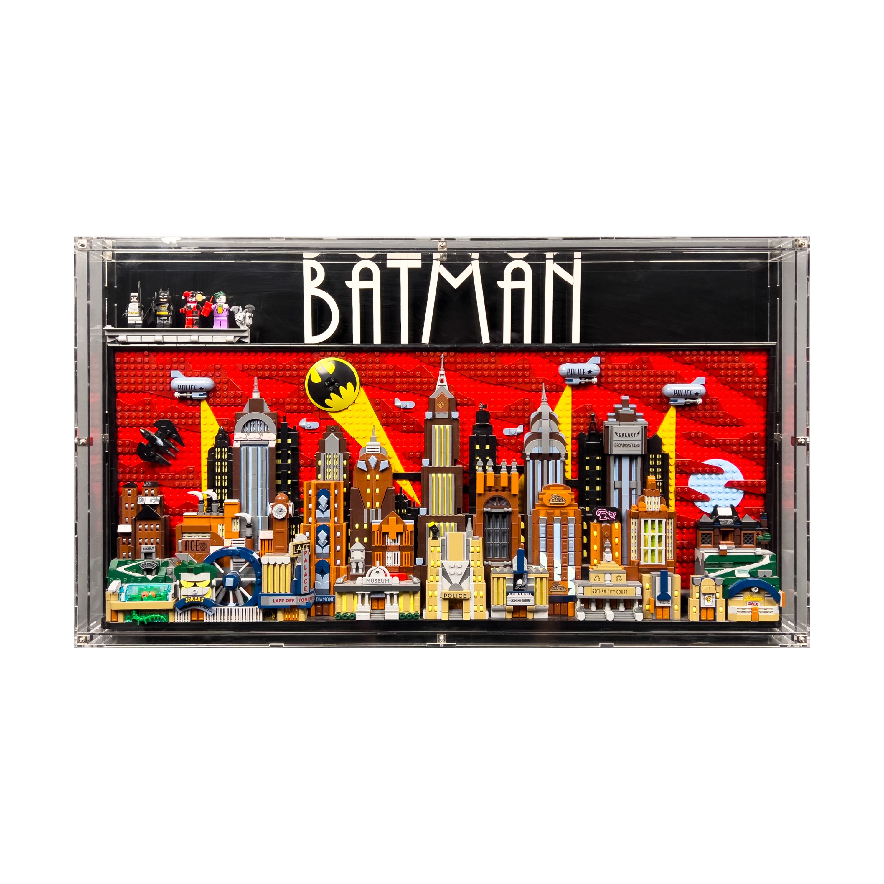 LEGO® DC: The Animated Series Gotham City (76271) için Asılabilir Sergileme Vitrini