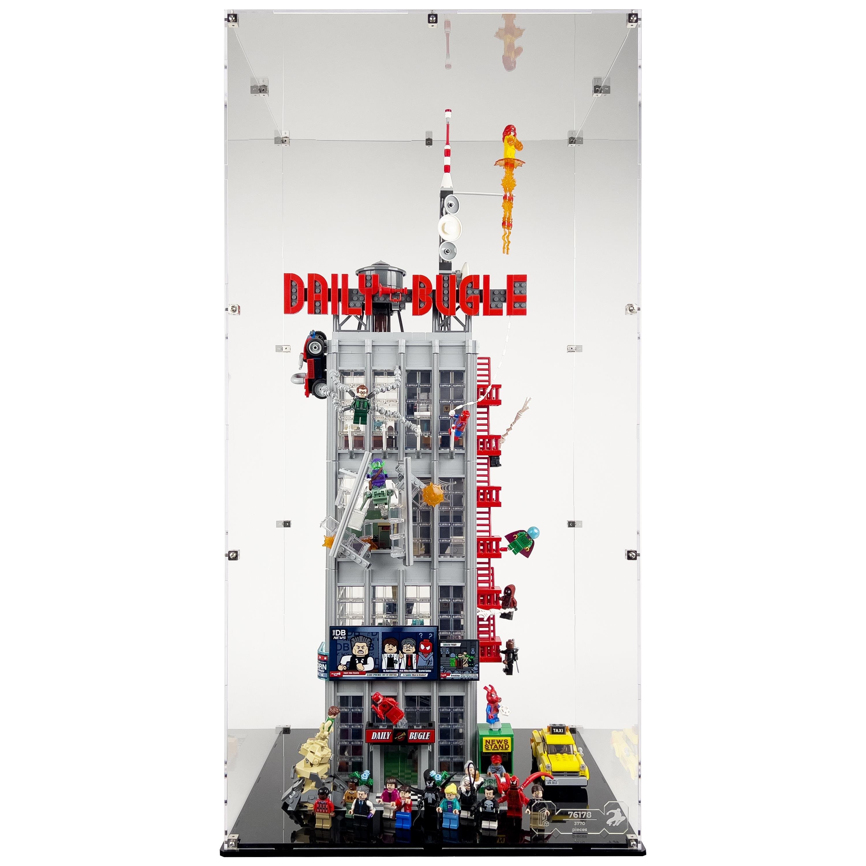 LEGO® Marvel: Daily Bugle (76178) için Sergileme Vitrini