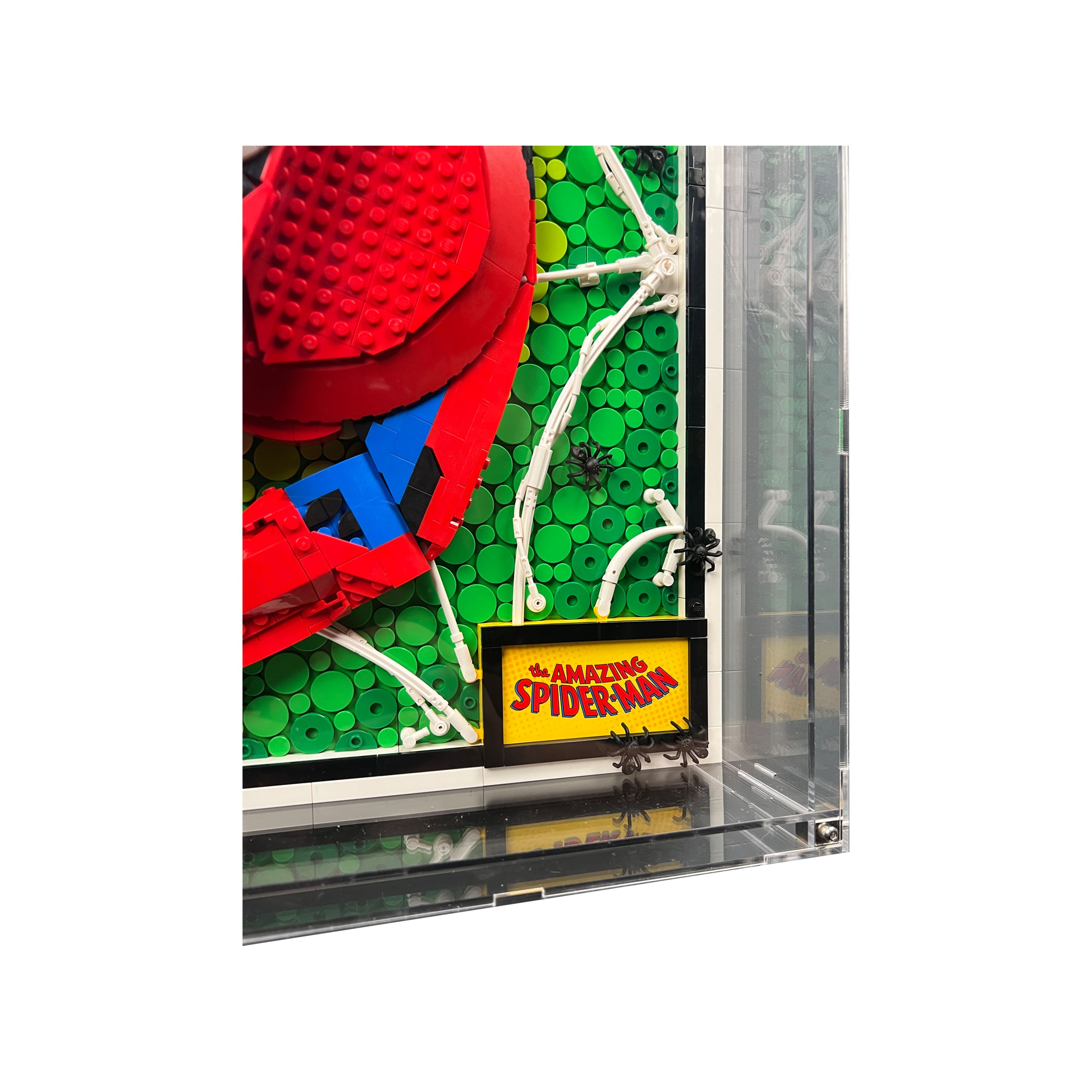 LEGO® Art: İnanılmaz Örümcek Adam (31209) için Asılabilir Sergileme Vitrini
