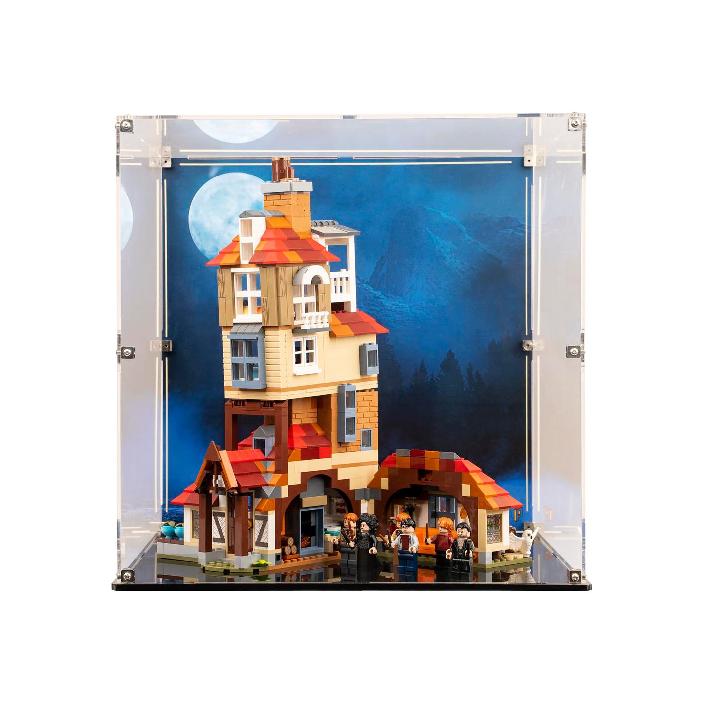 Display Case for LEGO® Harry Potter: Attack on the Burrow (75980)