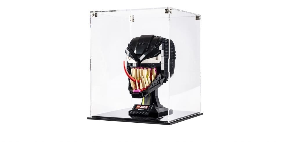 Display Case for LEGO® Marvel Spider-Man Venom Helmet (76187)