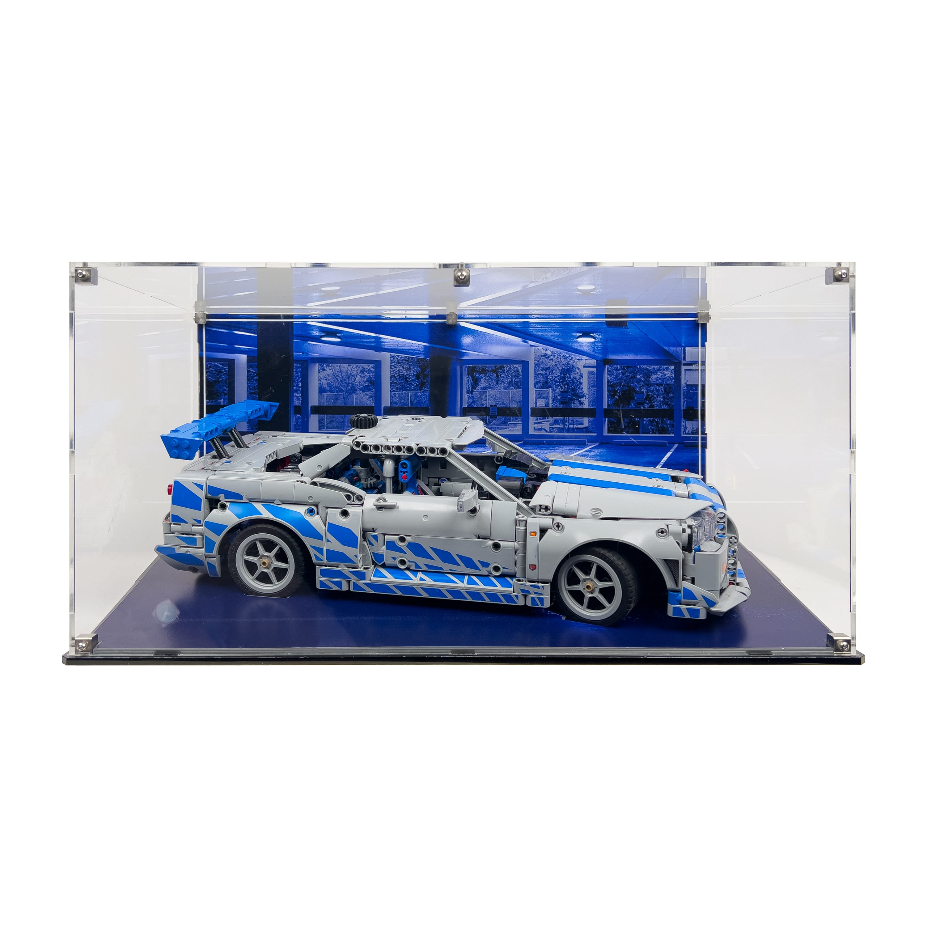 LEGO® Technic: Nissan Skyline GT-R (R34) (42210) için Sergileme Vitrini