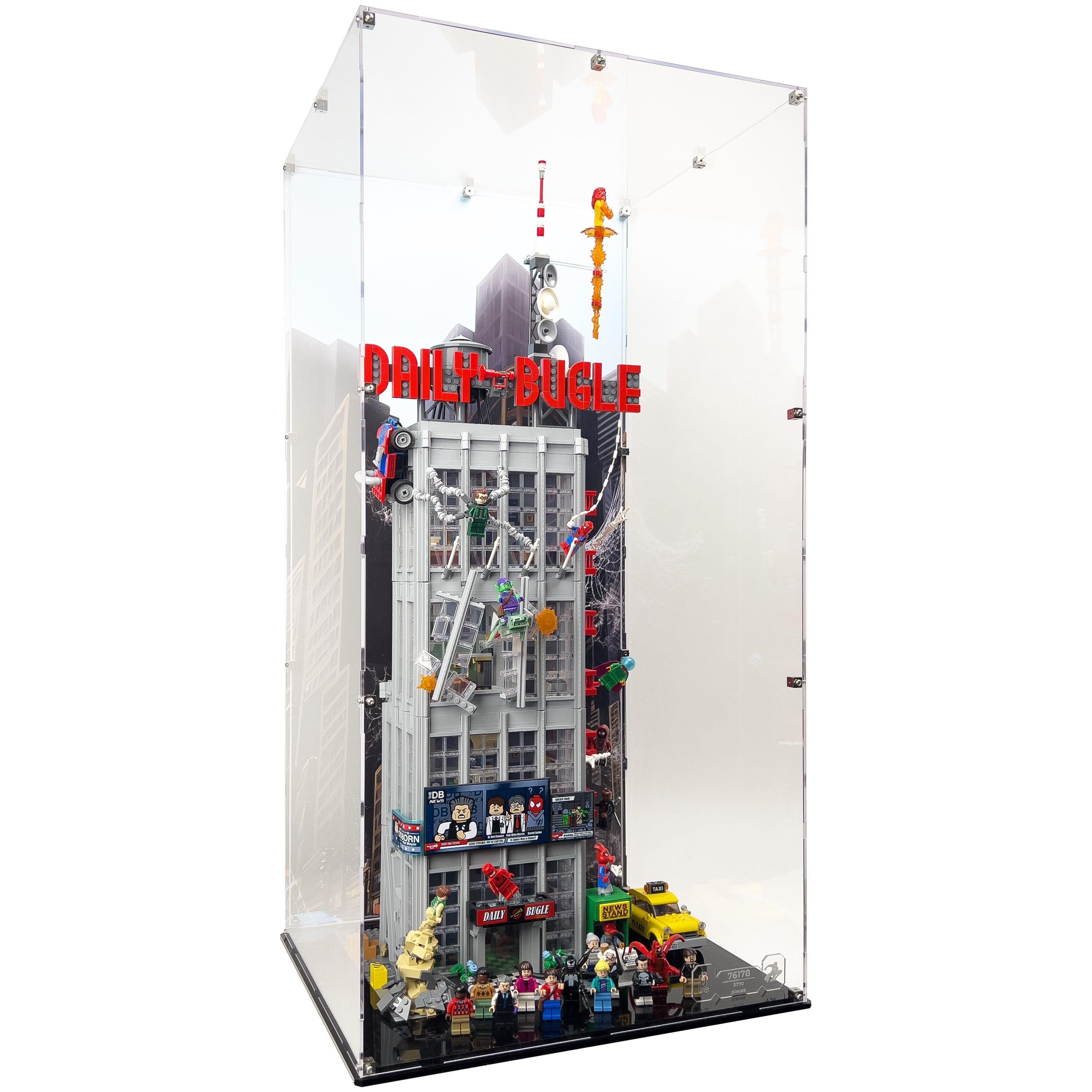 LEGO® Marvel: Daily Bugle (76178) için Sergileme Vitrini