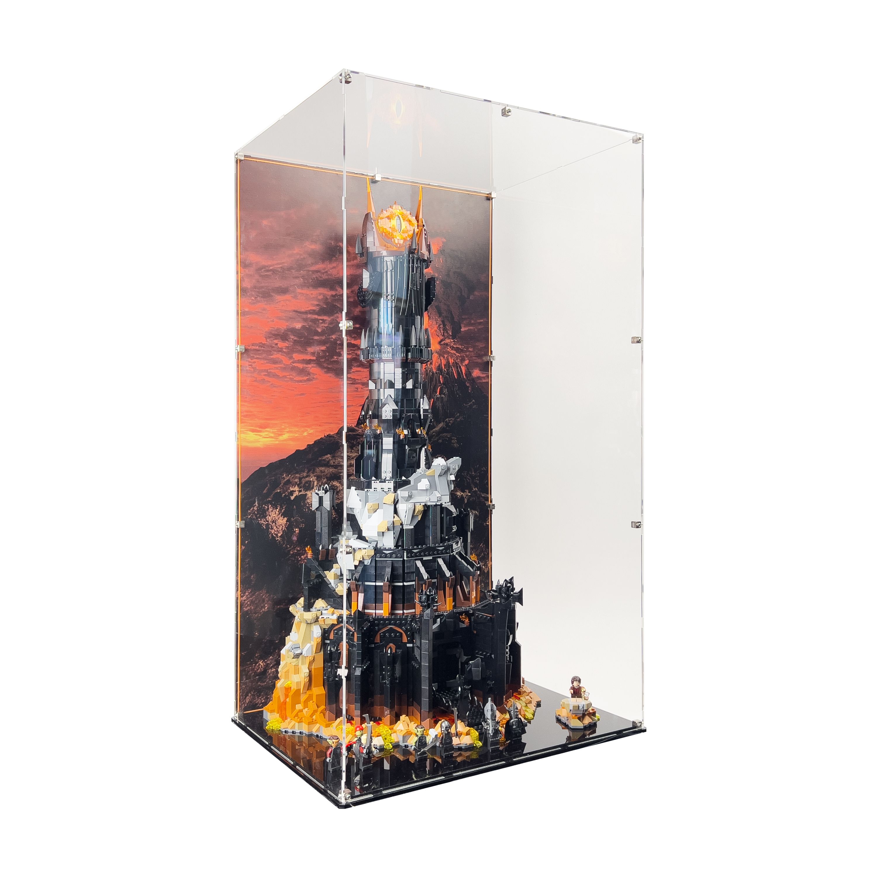 Display Case for LEGO® Icons: Lord of the Rings Barad-dûr (10333) 