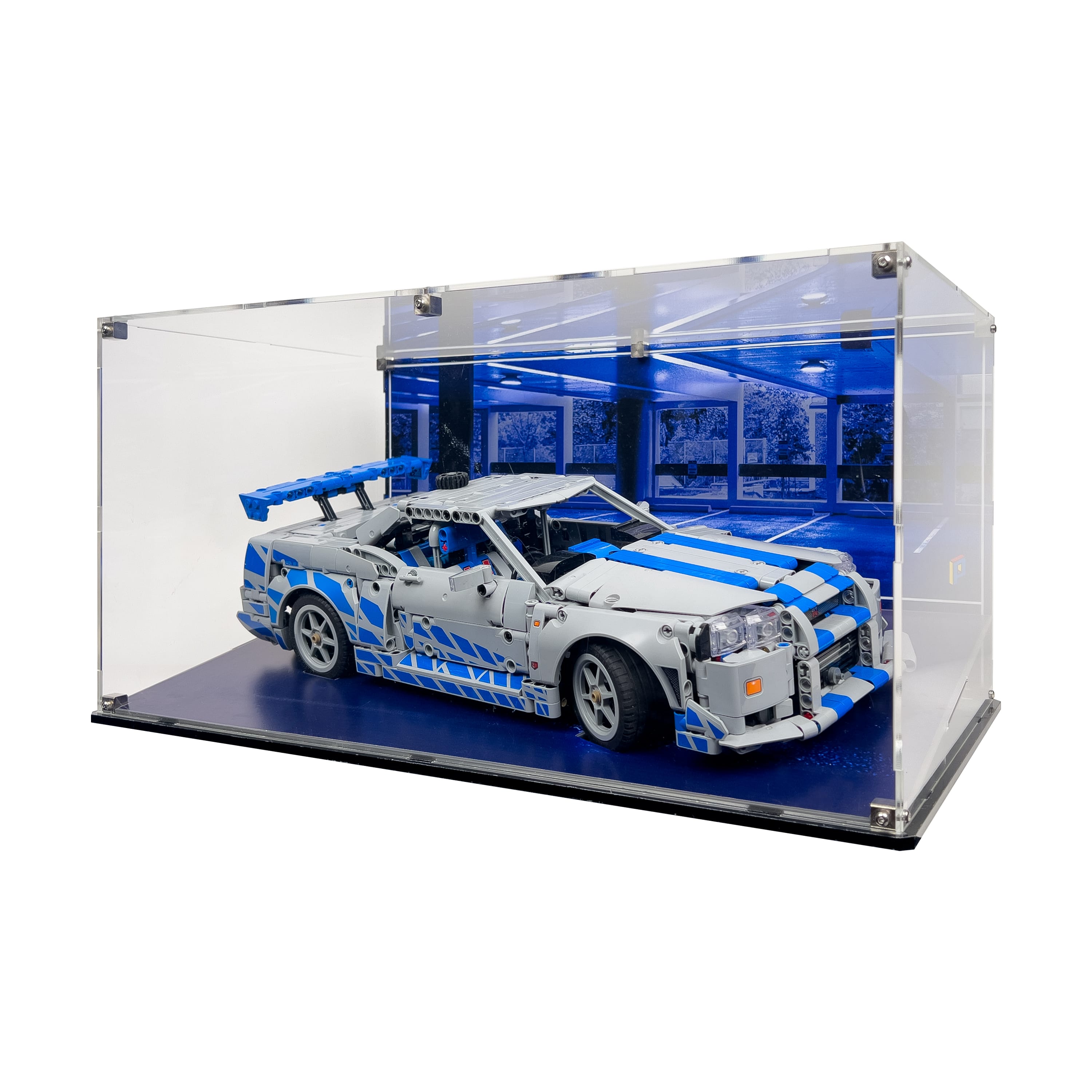 LEGO® Technic: Nissan Skyline GT-R (R34) (42210) için Sergileme Vitrini
