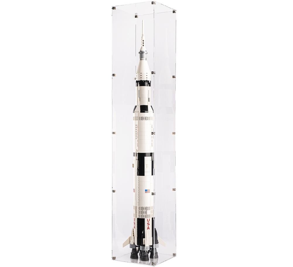 LEGO® Ideas: NASA Apollo Saturn V (92176) için Sergileme Vitrini