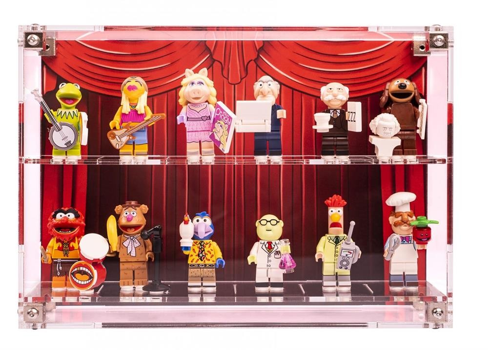 Wall Mounted Display Case for LEGO® Minifigures The Muppets™ (71033)