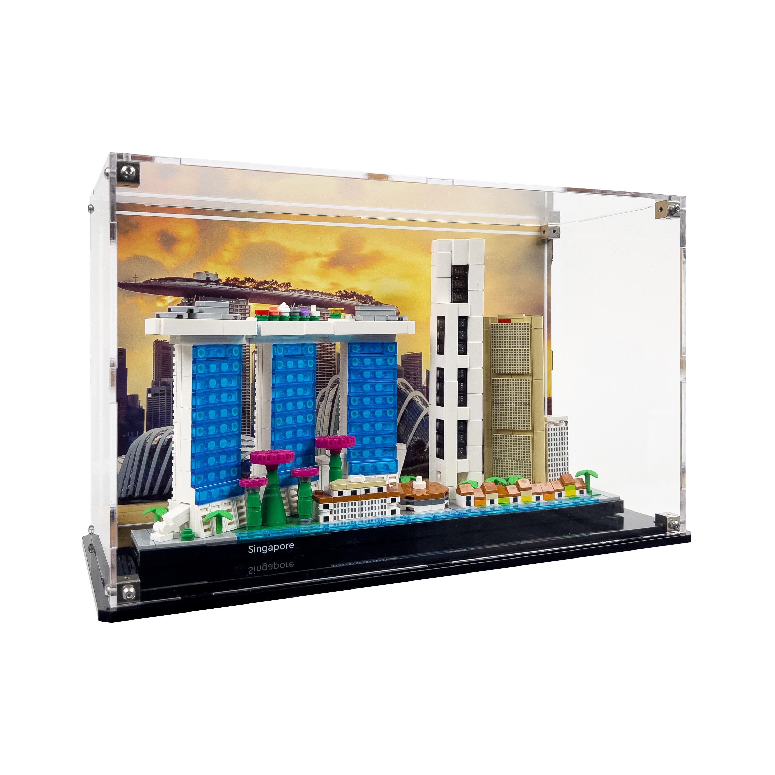 Display Case for LEGO® Architecture: Singapore Skyline (21057)