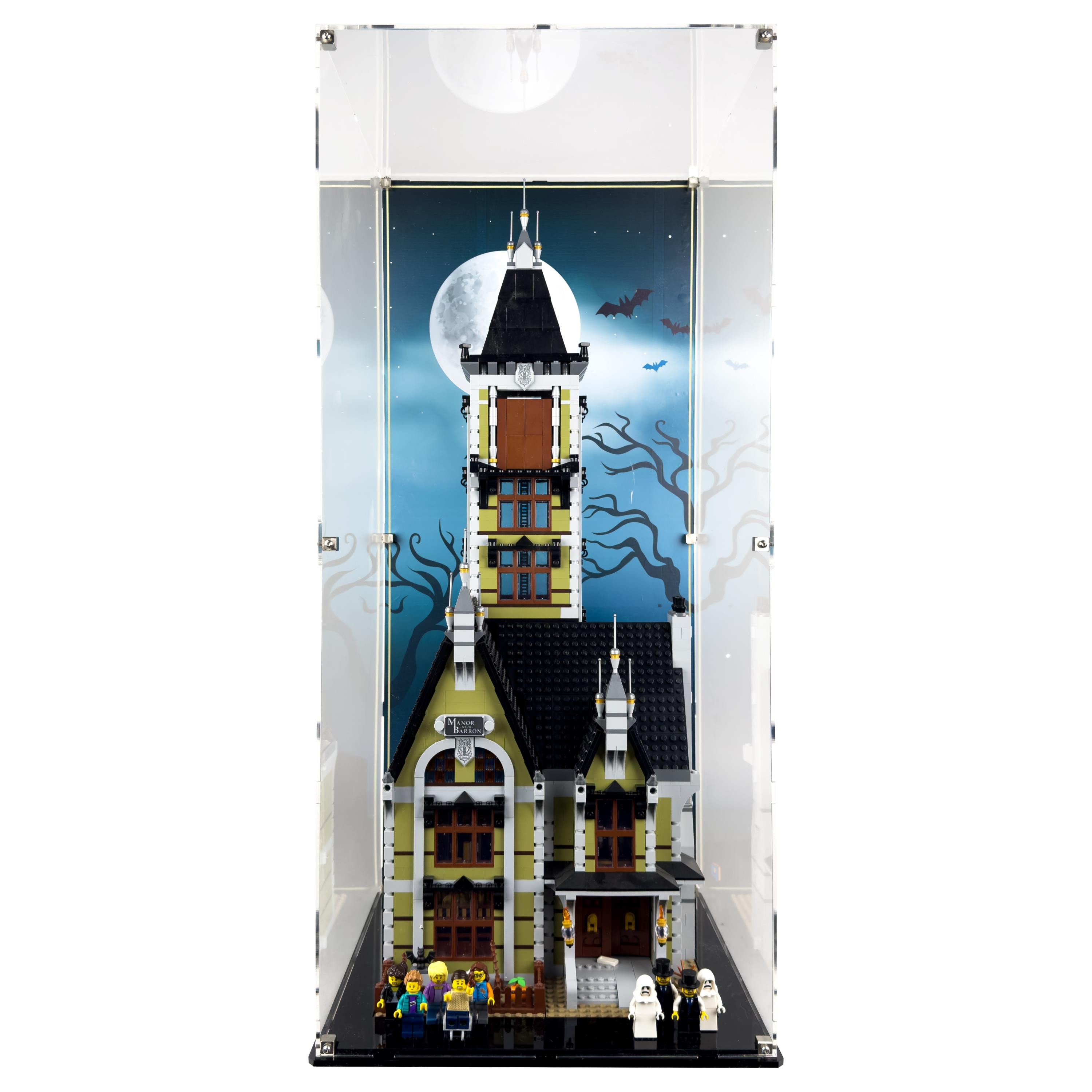 Display Case for LEGO® Icons: Haunted House (10273)