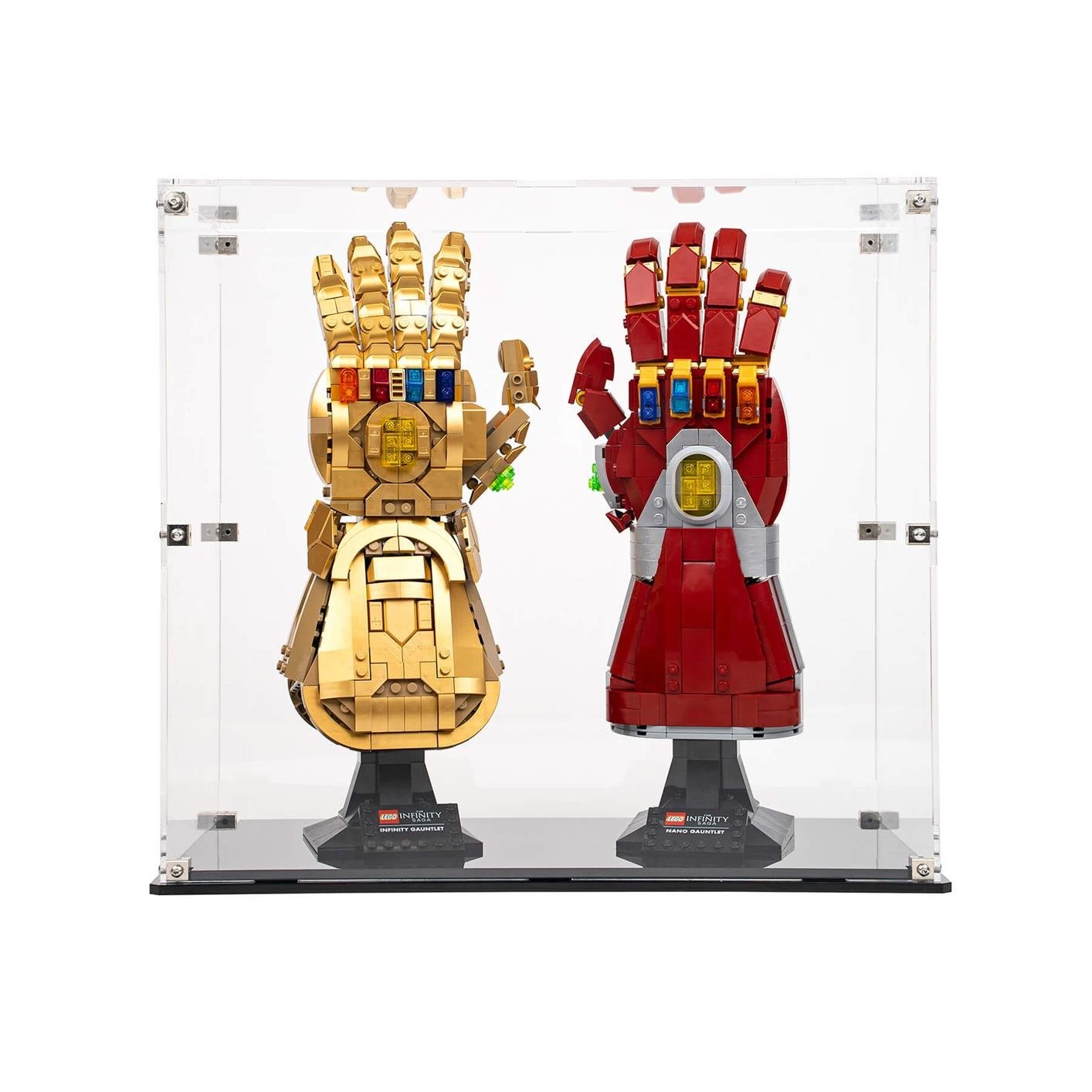 Display Case for LEGO® Marvel: Infinity Gauntlet and Nano Gauntlet (76191 &amp; 76223)