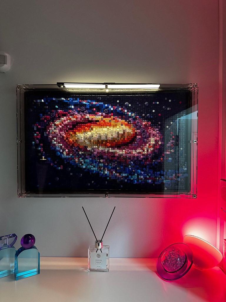31212 LEGO® ART Samanyolu Galaksisi için Asılabilir Sergileme Vitrini
