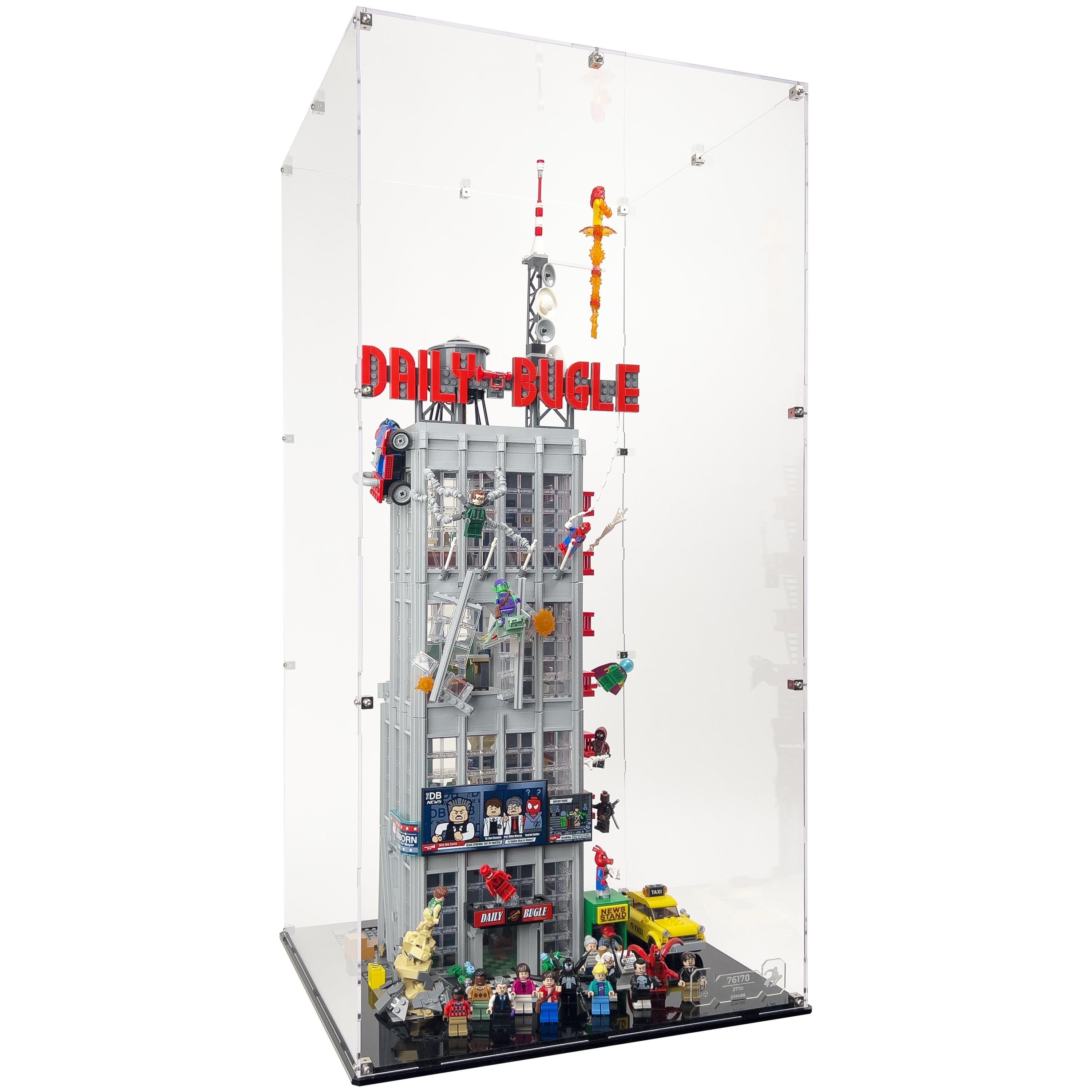 LEGO® Marvel: Daily Bugle (76178) için Sergileme Vitrini