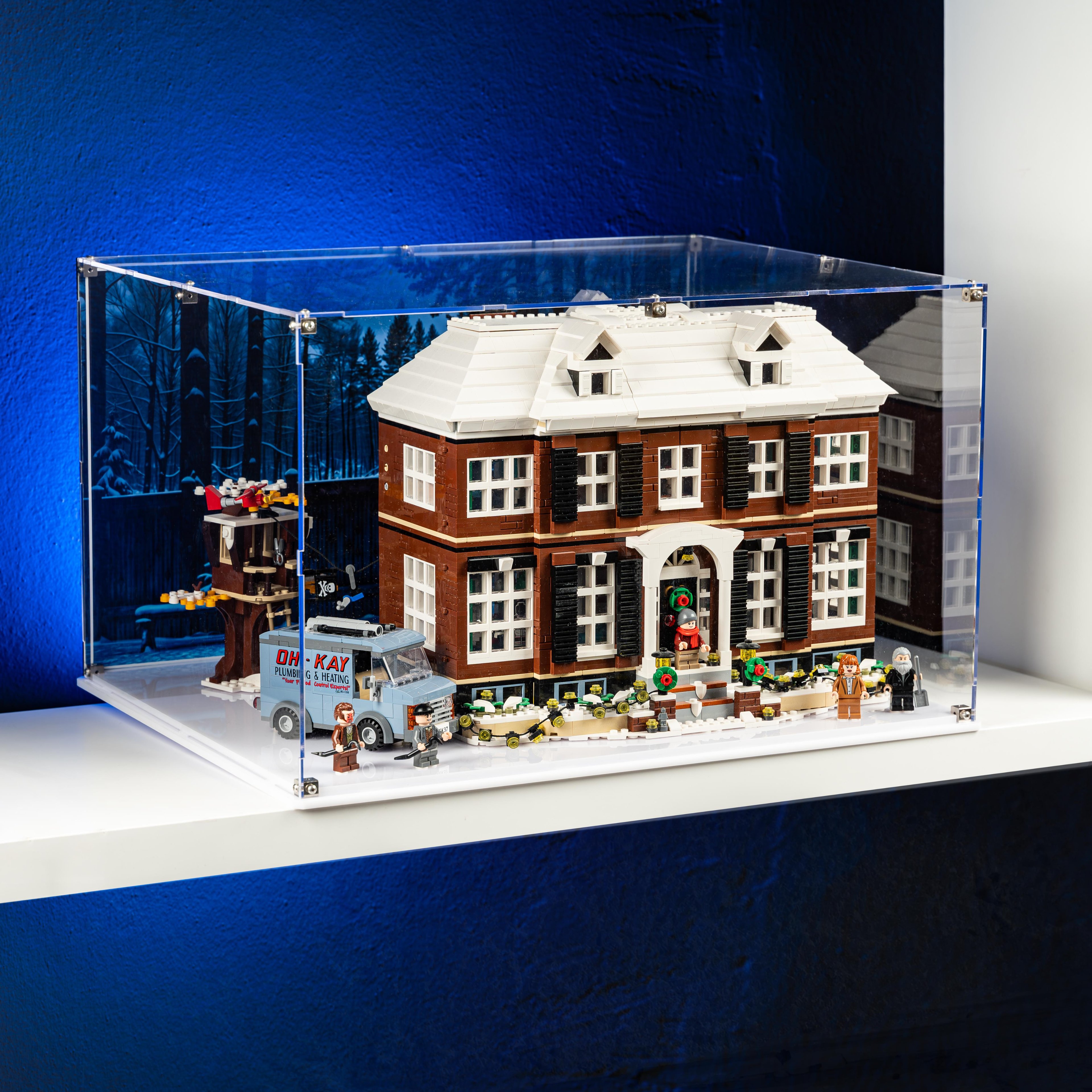 Display Case for LEGO® Ideas: Home Alone (21330)