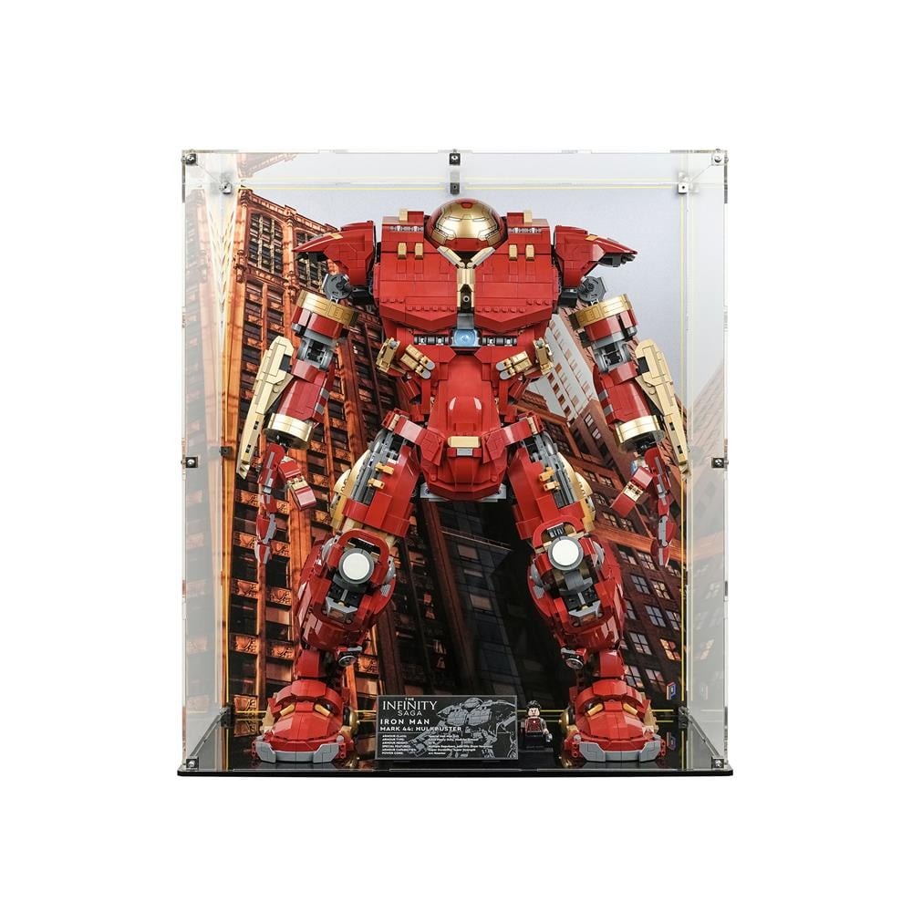 LEGO® Marvel: Hulkbuster (76210) için Sergileme Vitrini