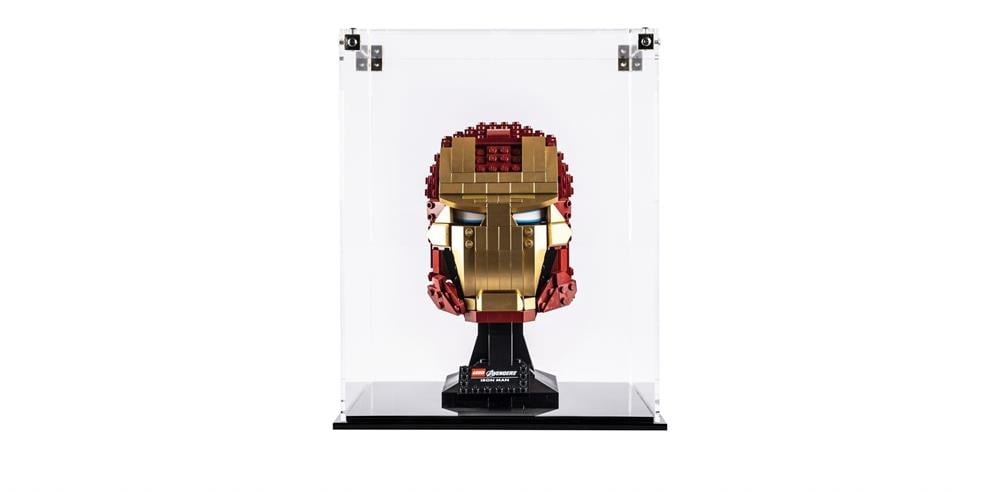 Display Case for LEGO® Marvel: Iron Man Helmet (76165)