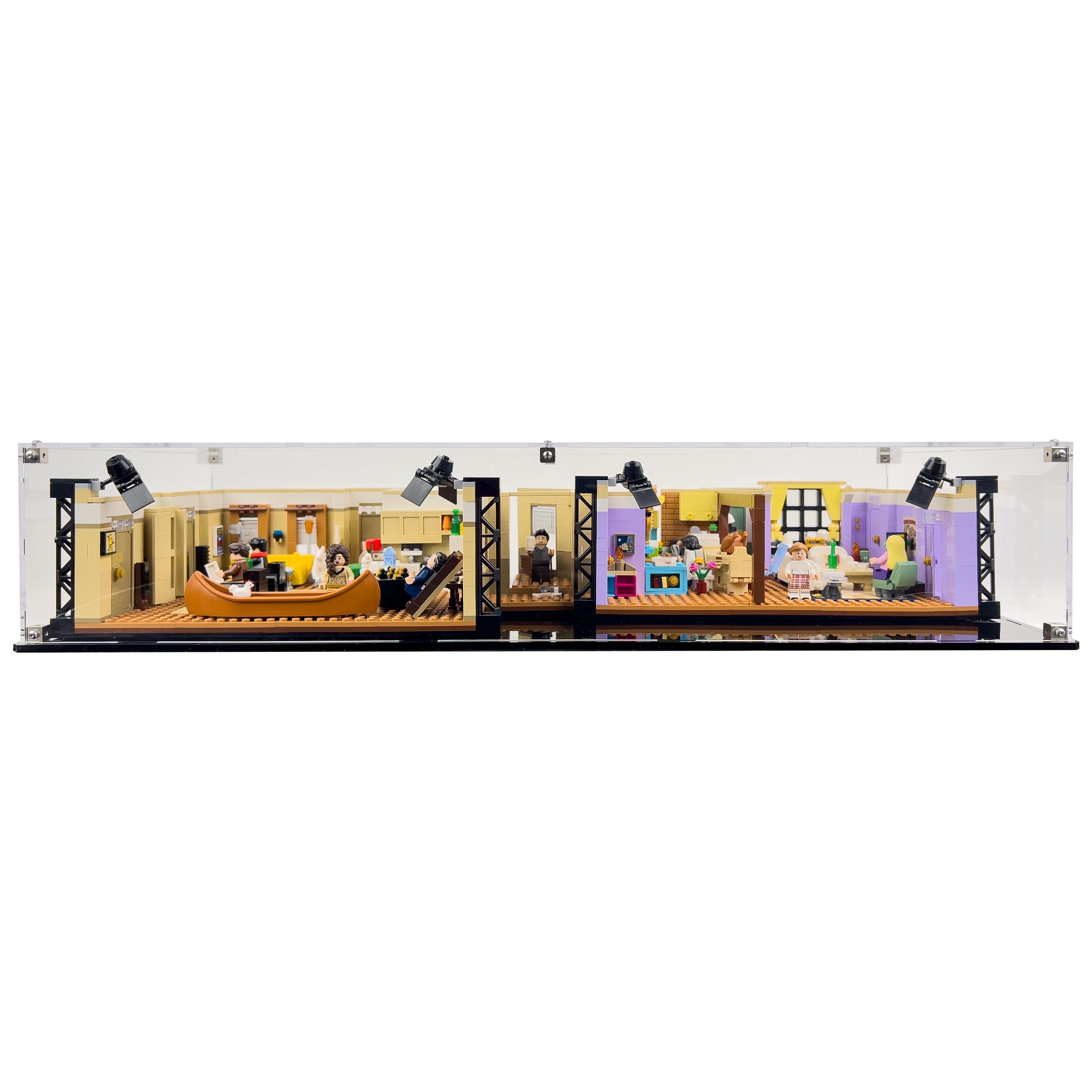 Display Case for LEGO® Icons: Friends Apartments (10292)