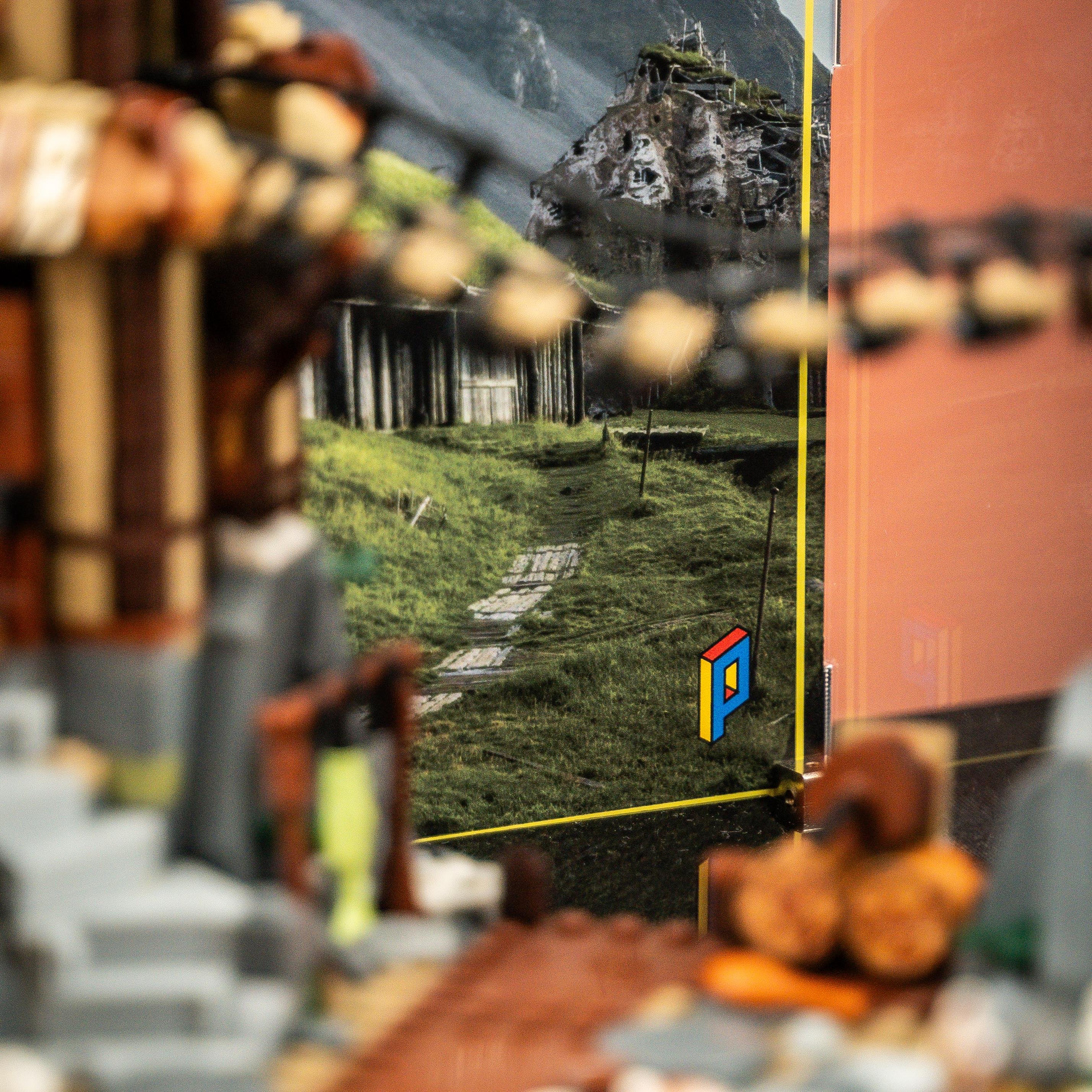 Display Case for LEGO® Ideas: Viking Village (21343)