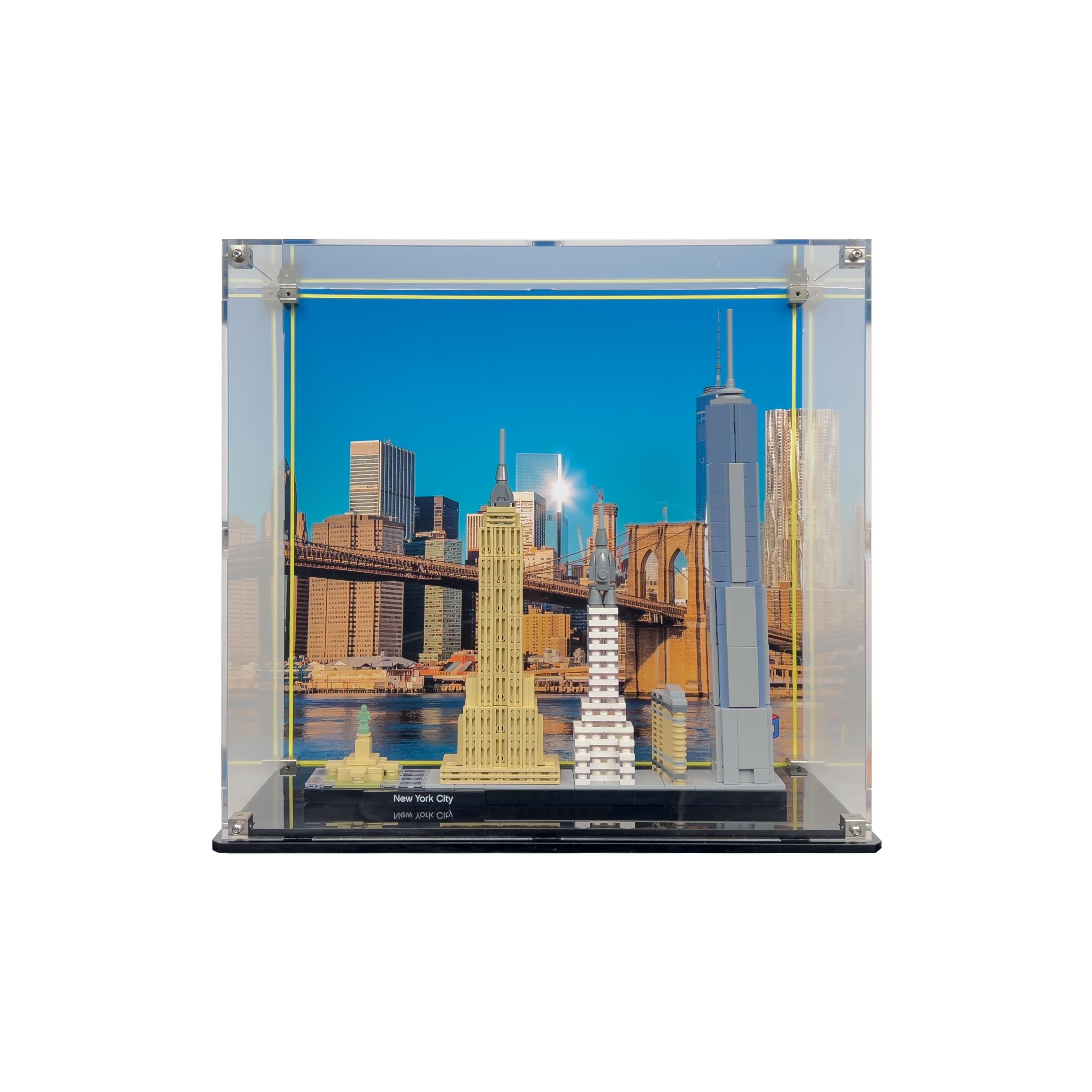 LEGO® Architecture: New York Skyline (21028) için Sergileme Vitrini