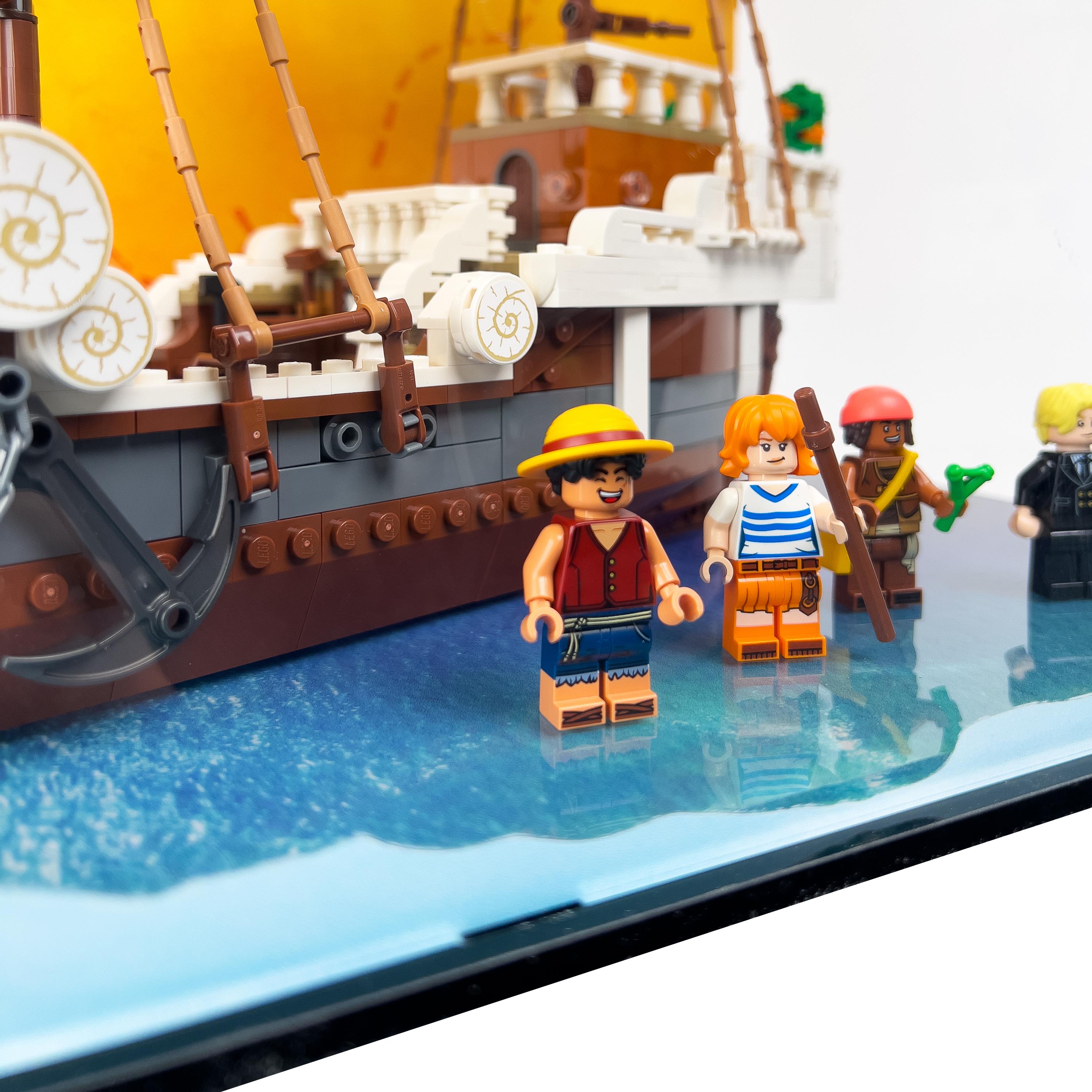 LEGO® One Piece: Going Merry Korsan Gemisi (75639) için Sergileme Vitrini