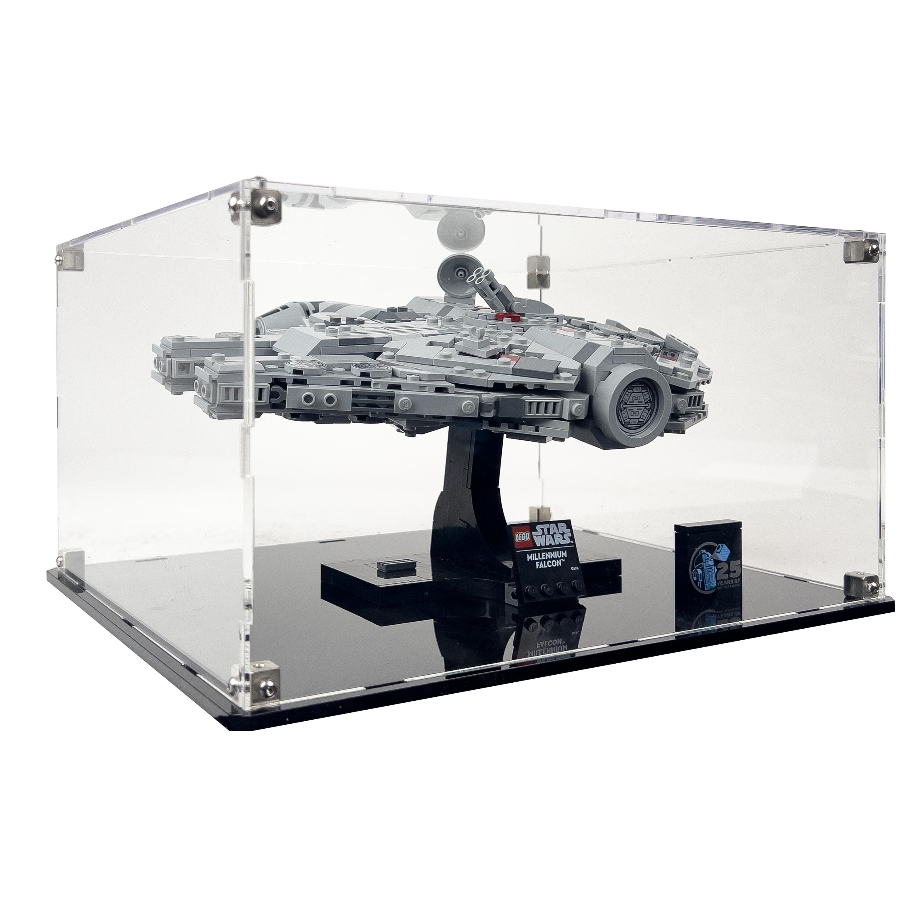 Display Case for LEGO® Star Wars™ 25th Year Midi Scale Millennium Falcon (75375)