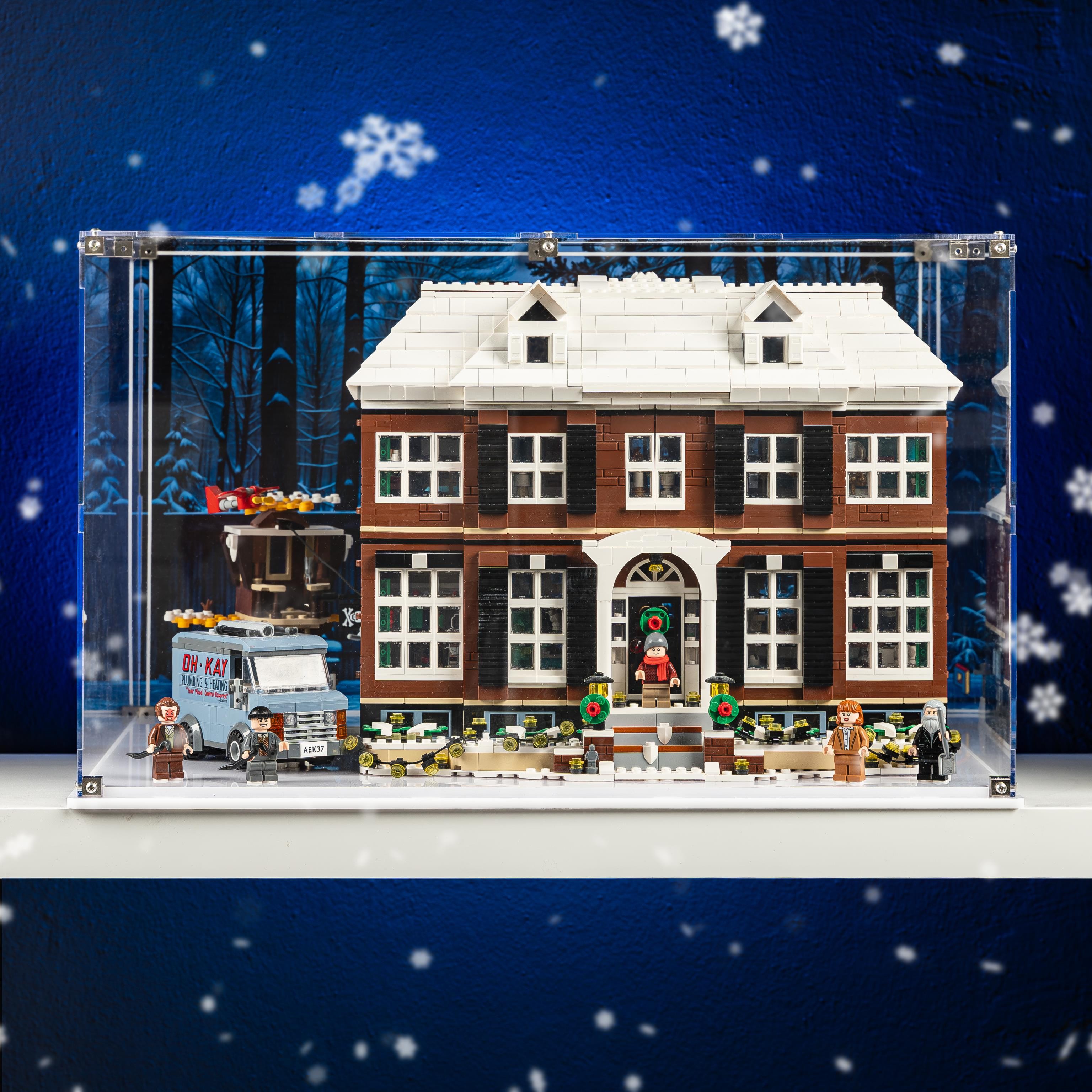 Display Case for LEGO® Ideas: Home Alone (21330)