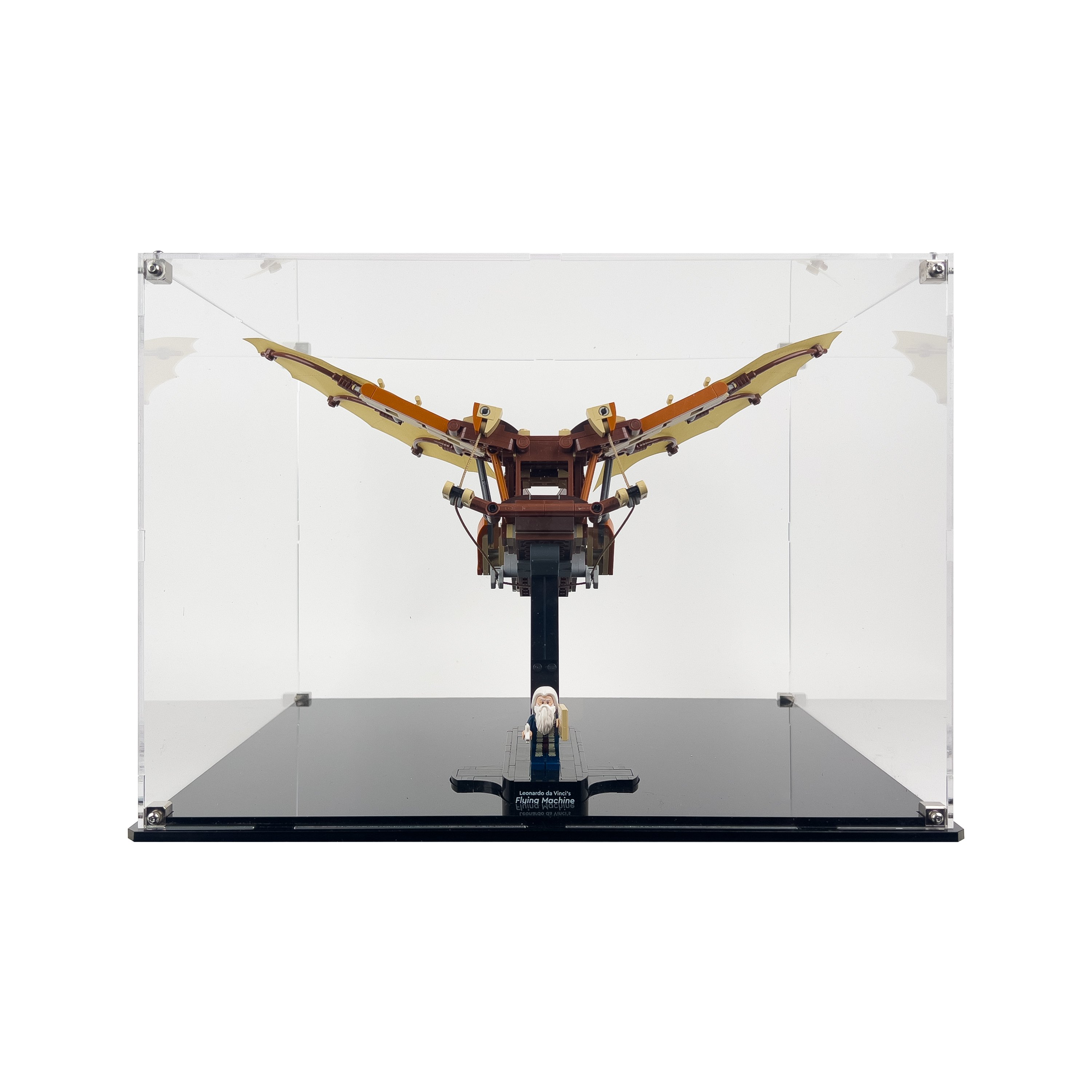LEGO® Icons: Da Vinci'nin Uçan Makinesi (10363) için Sergileme Vitrini