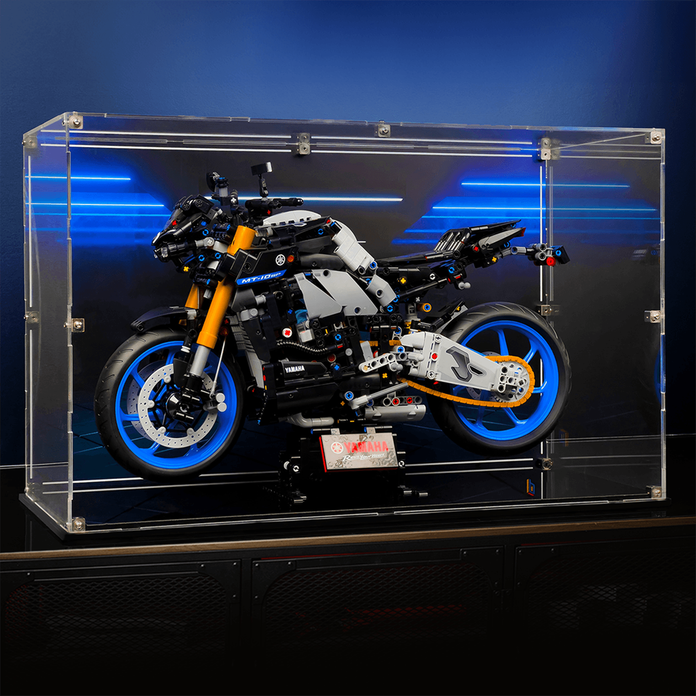 LEGO® Technic: Yamaha MT-10 SP (42159) için Sergileme Vitrini