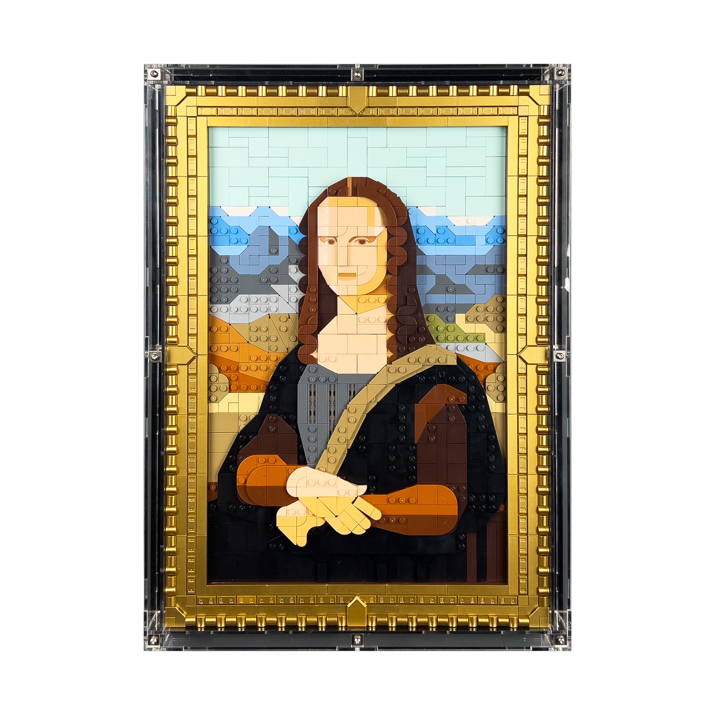 LEGO® Art: Mona Lisa (31213) için Asılabilir Sergileme Vitrini