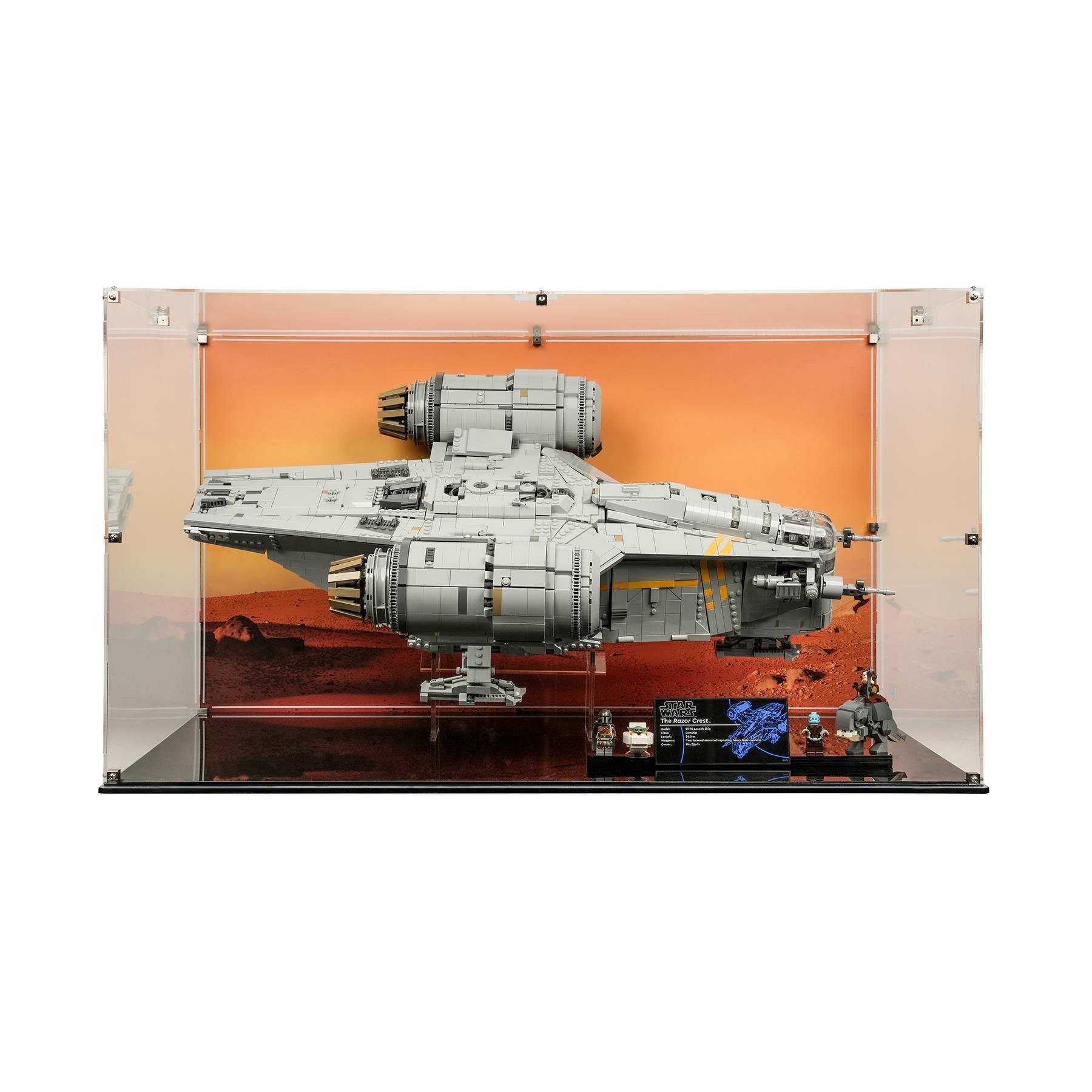 LEGO® Star Wars: UCS Razor Crest™ (75331) için Sergileme Vitrini