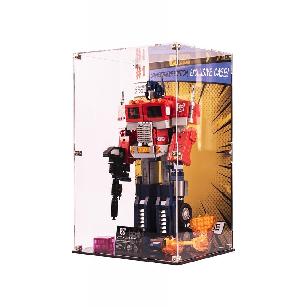 Display Case for LEGO® Icons: Optimus Prime (10302)