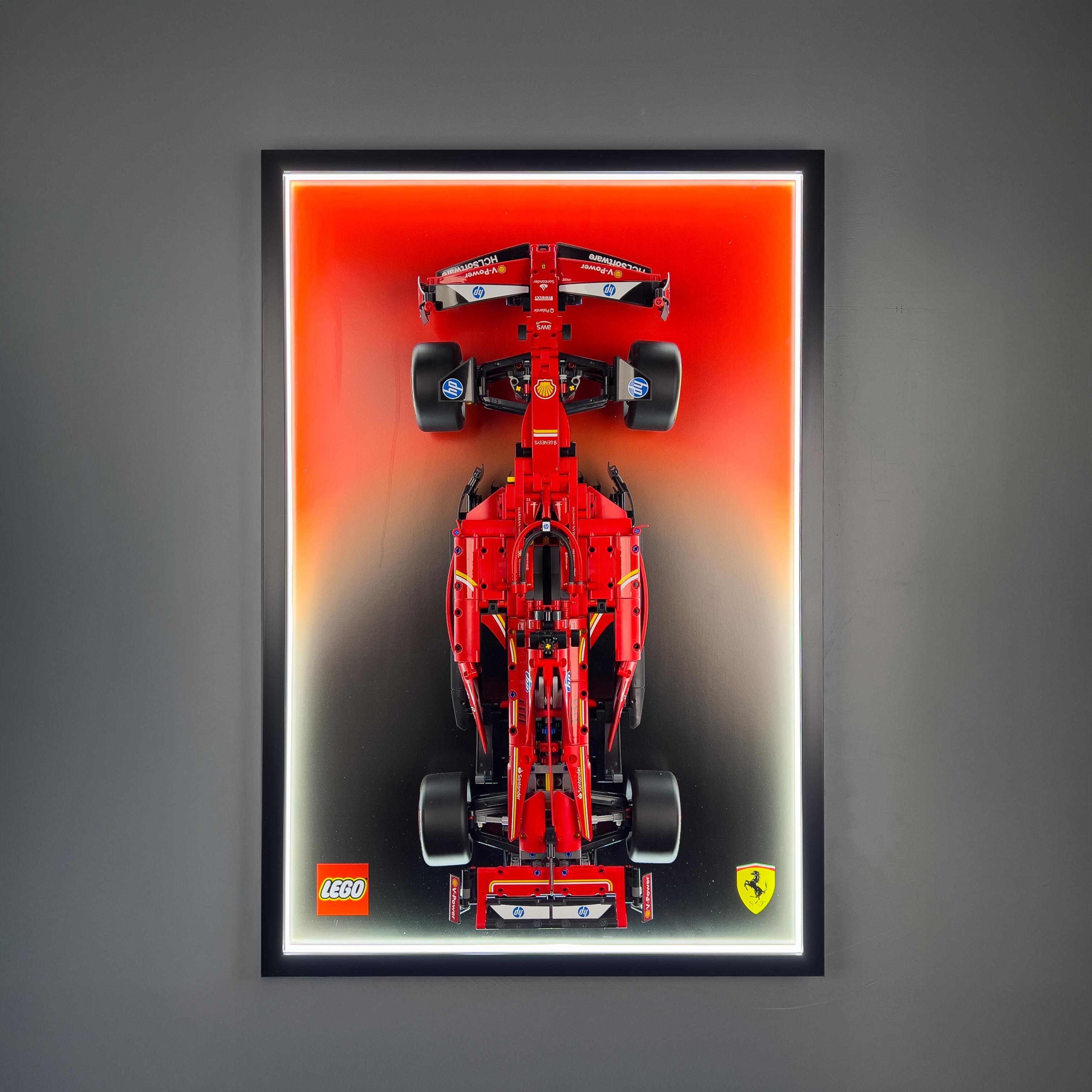 LEGO® Technic: Ferrari SF-24 (42207) için Işıklı Sergileme Çerçevesi