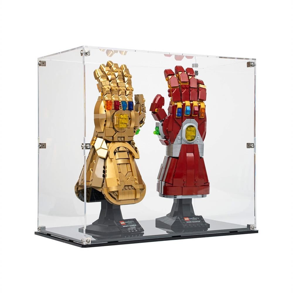 LEGO® Marvel: Infinity Gauntlet and Nano Gauntlet (76191 & 76223) için Sergileme Vitrini