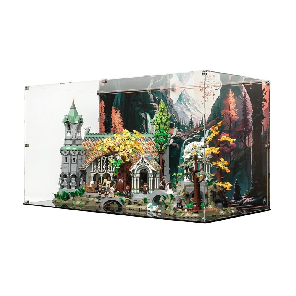 Display Case for LEGO® Icons: Lord of the Rings Rivendell™ (10316)