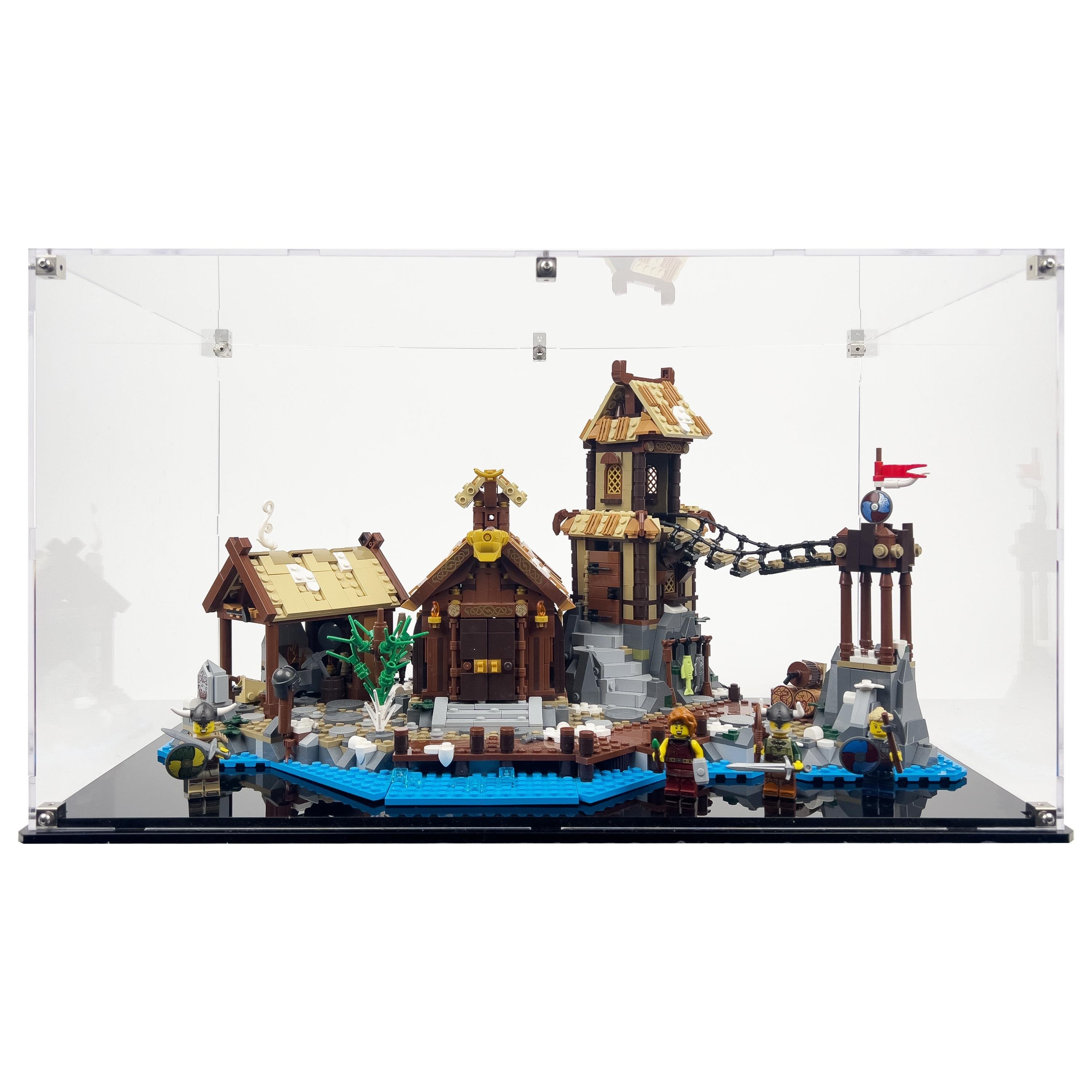 LEGO® Ideas: Viking Köyü (21343) için Sergileme Vitrini