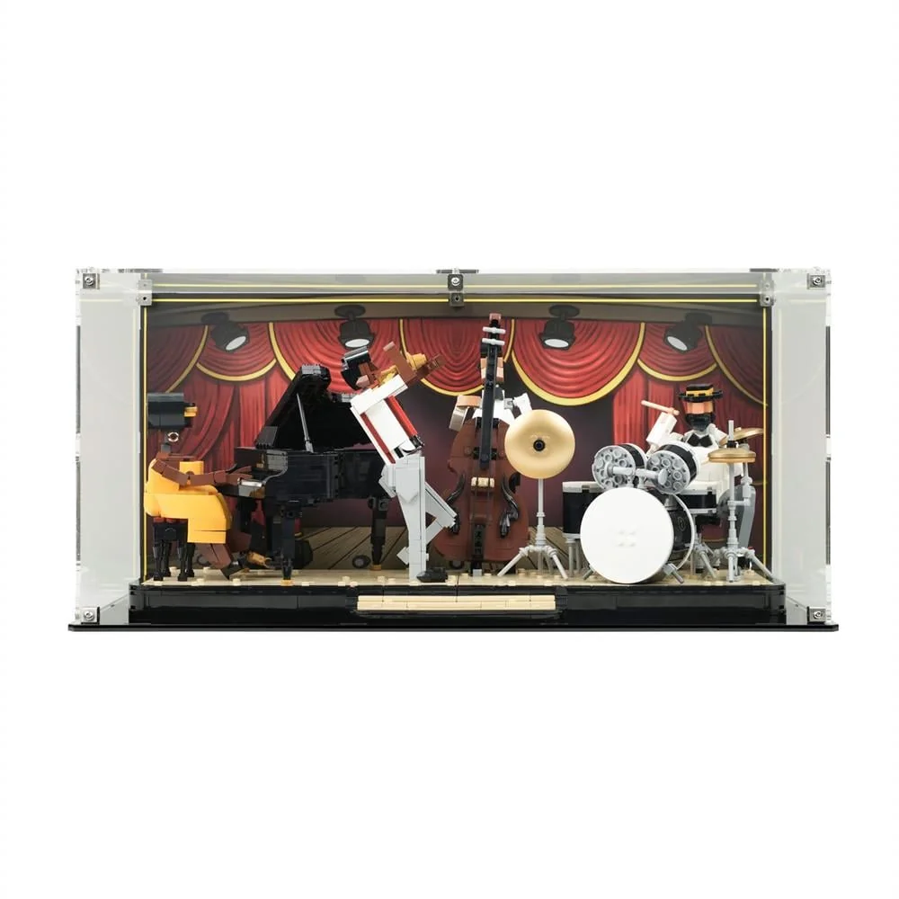 【コレクション整理4枚セット】NGC イスラエル Display Case for LEGO® Ideas: Jazz Quartet (21334)